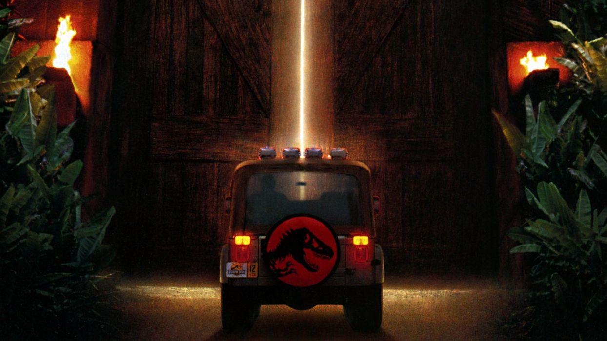 1244x700 JURASSIC PARK Adventure Sci Fi Fantasy Dinosaur Movie Film Jeep Poster Wallpaperx1080
