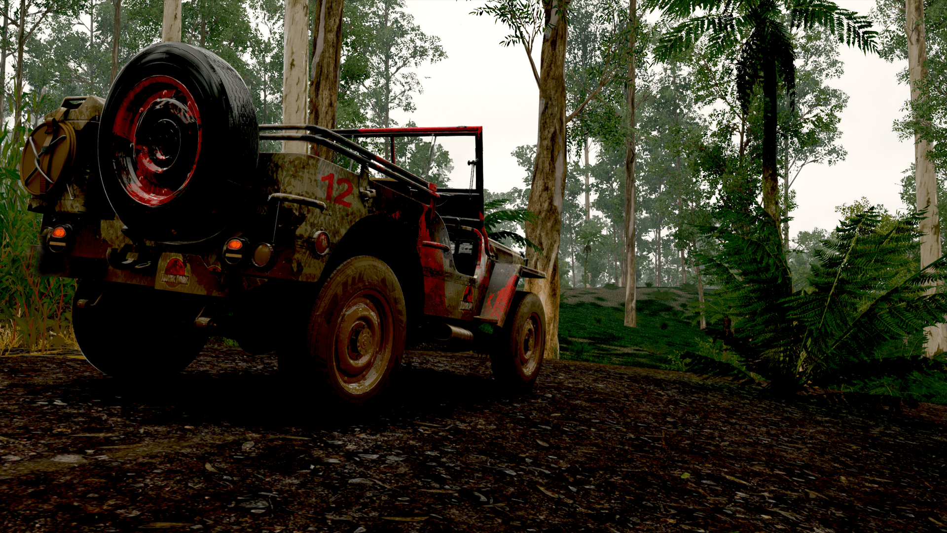 1920x1080 Desktop background for those who are interested.: JurassicPark