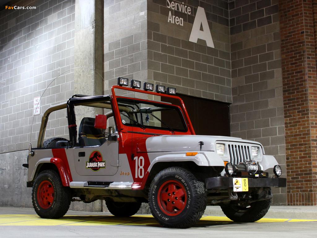 1024x768 Photos of Jeep Wrangler Jurassic Park (YJ) 1993 (1024x768)