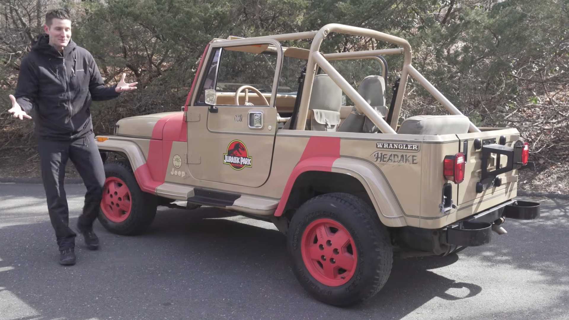 1920x1080 Abandoned Jeep Wrangler Restored To Be Jurassic Park Tribute Car