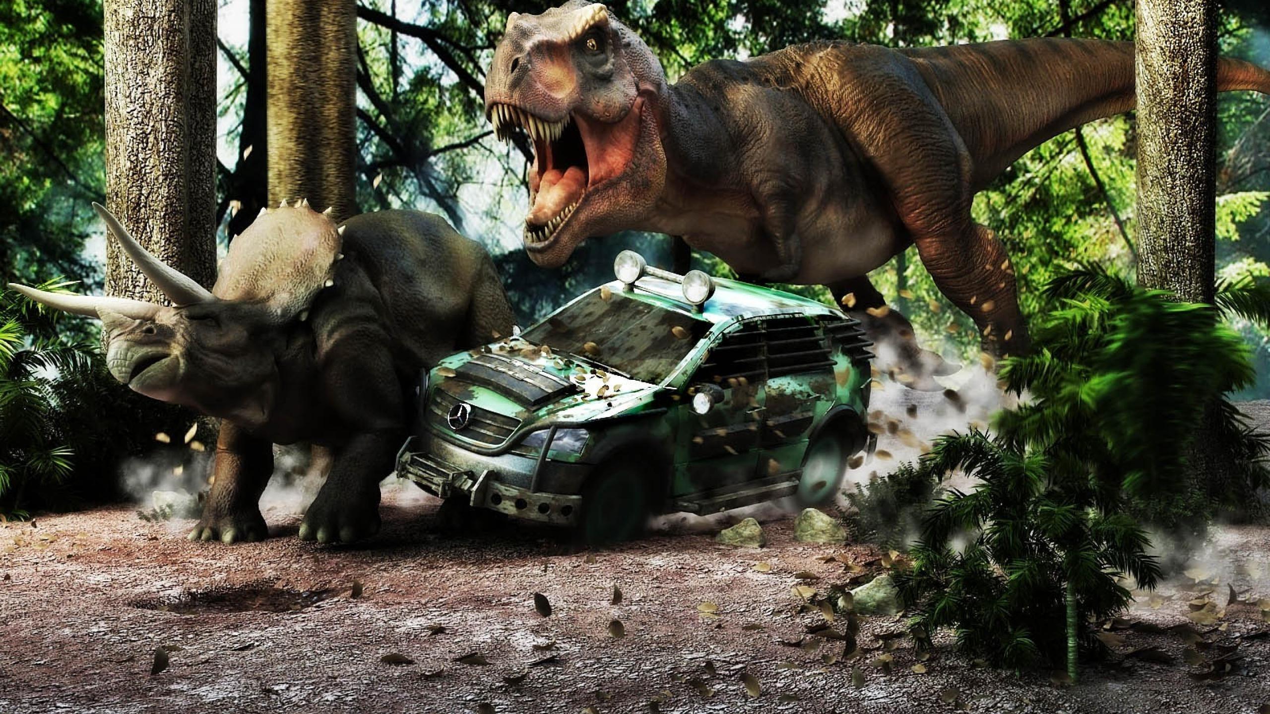 2560x1440 Jurassic Park T Rex Wallpaper Full HD Data Src W Full D 1 C 211678 Park Dinosaurs Wallpaper HD