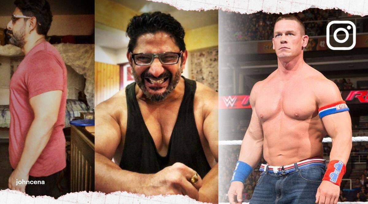 1200x667 John Cena reposts Arshad Warsi's body transformation photo, actor says he is 'quite kicked'. Trending News, The Indian Express