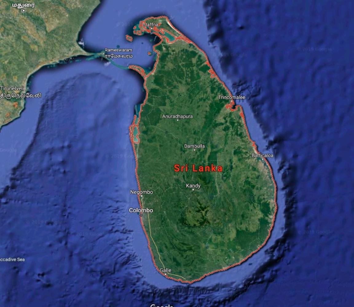 1152x999 Map Of Sri Lanka And Other Free Printable International Maps