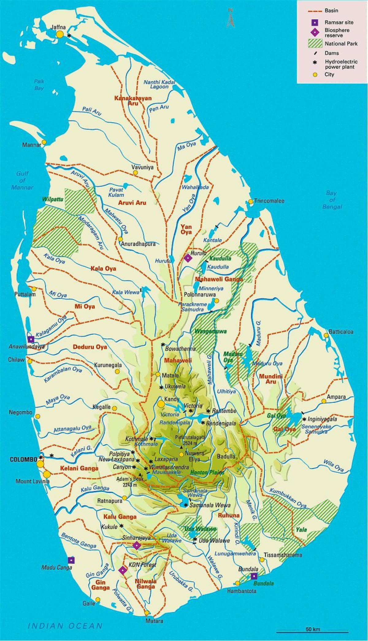 1200x2091 Sri Lanka Map Image Image One
