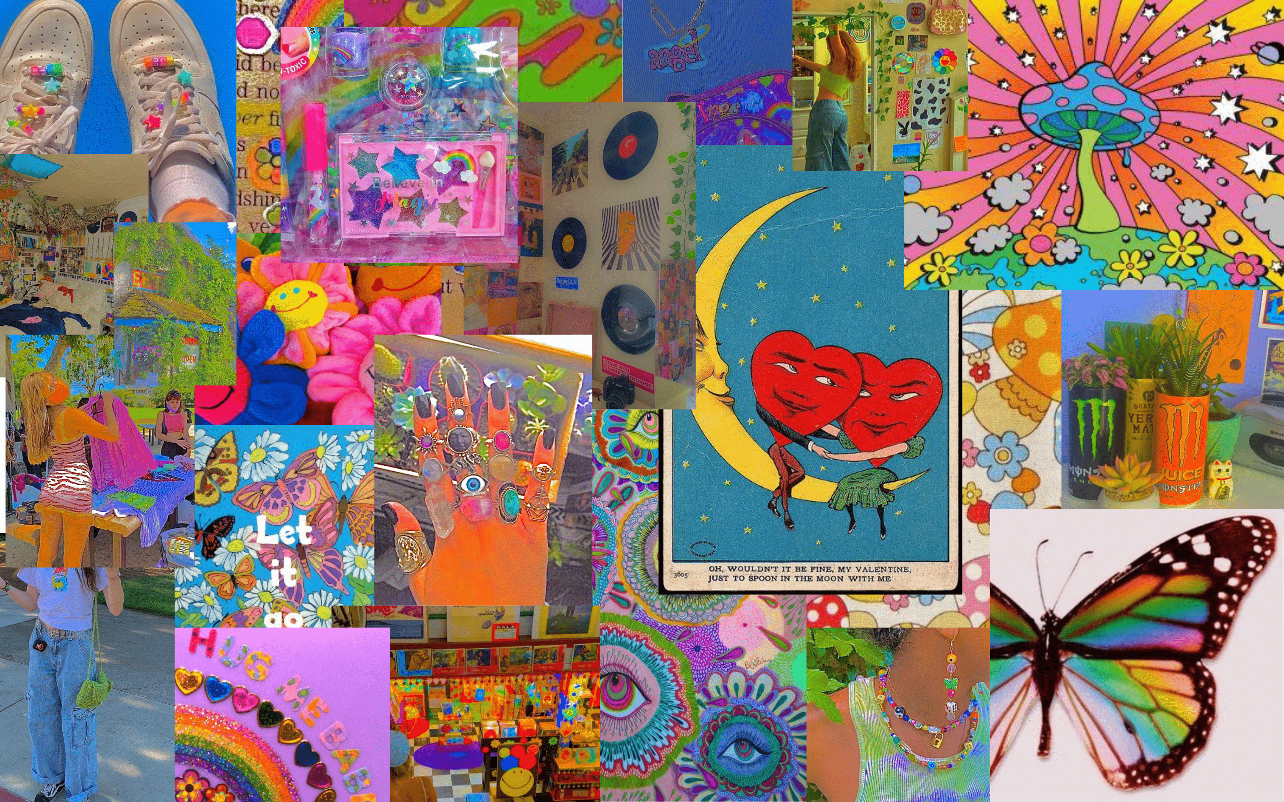 2560x1600 INDIE collage desktop wallpaper. Indie wallpaper, Indie kid wallpaper, Cute desktop wallpaper