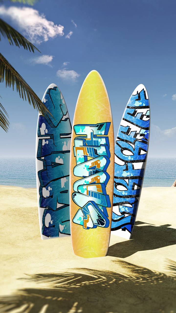 720x1280 Surfboard Wallpaper