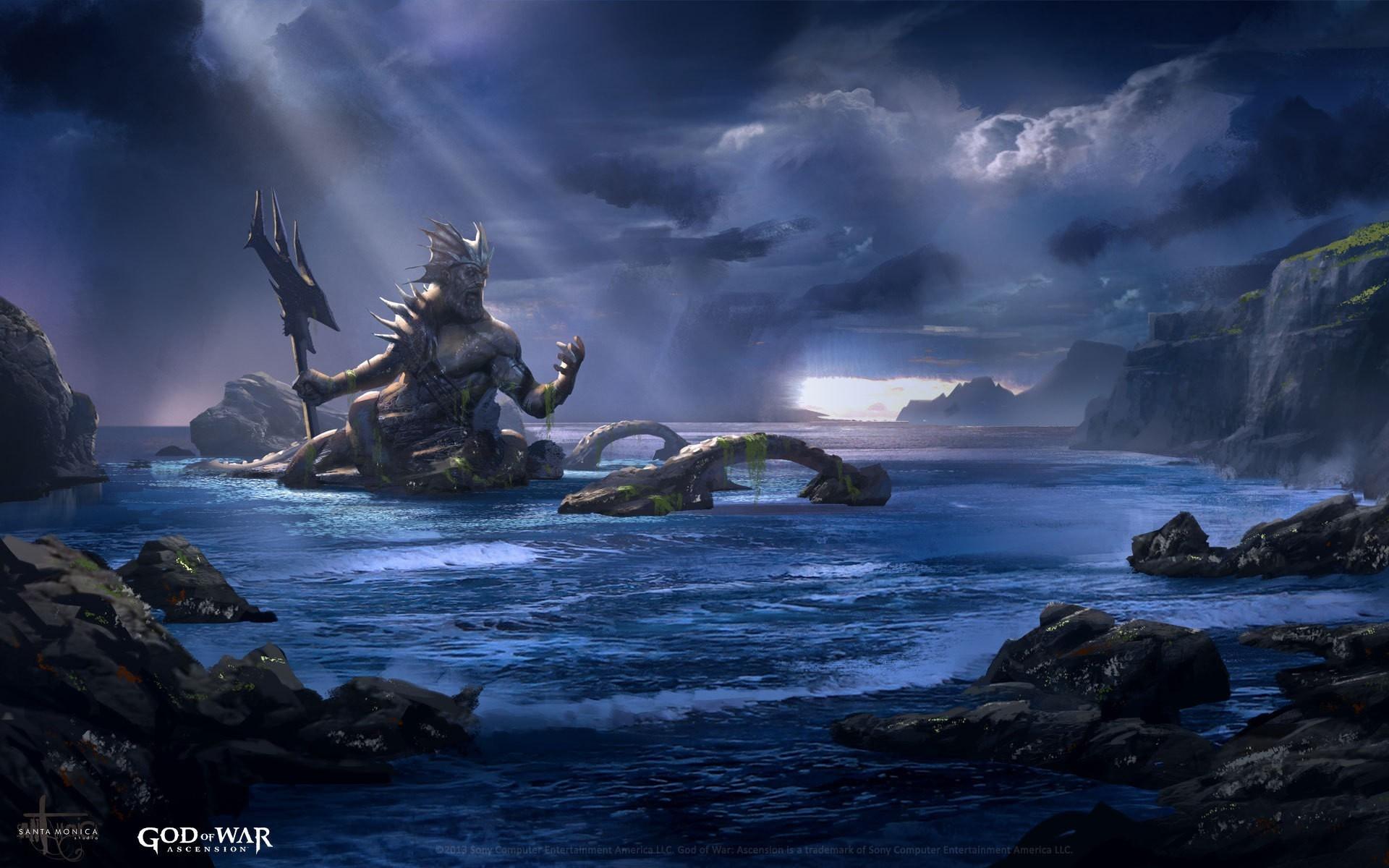 1920x1200 poseidon HD wallpaper, Background