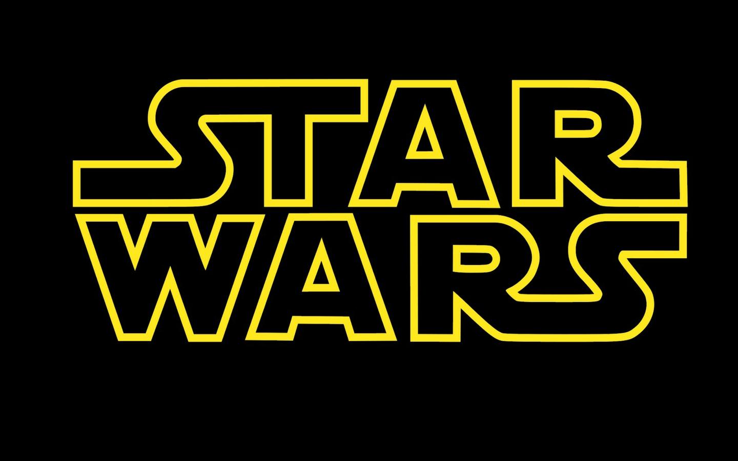 1440x900 awesome The Star Wars Logo