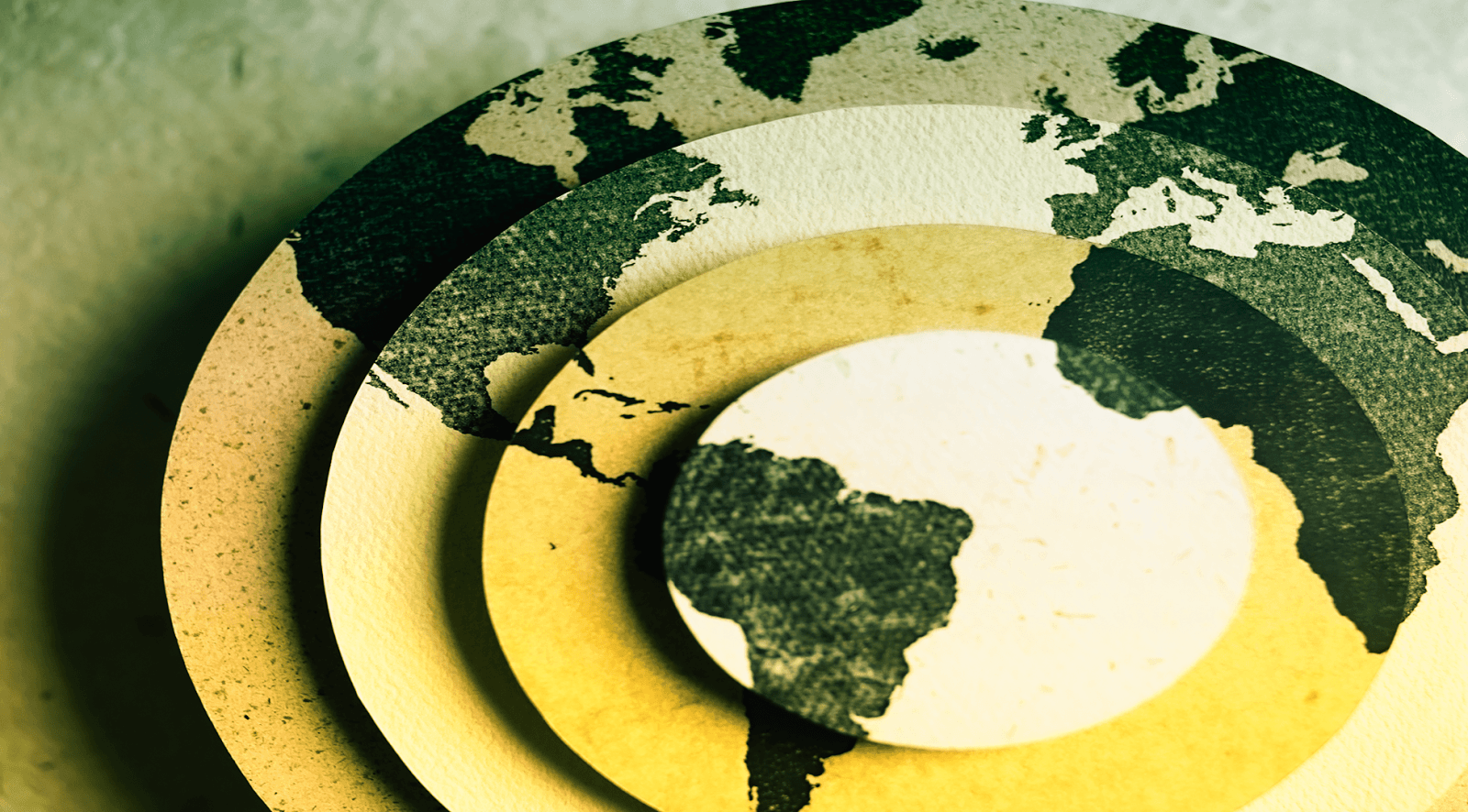1600x886 Cardboard World Map wallpaper
