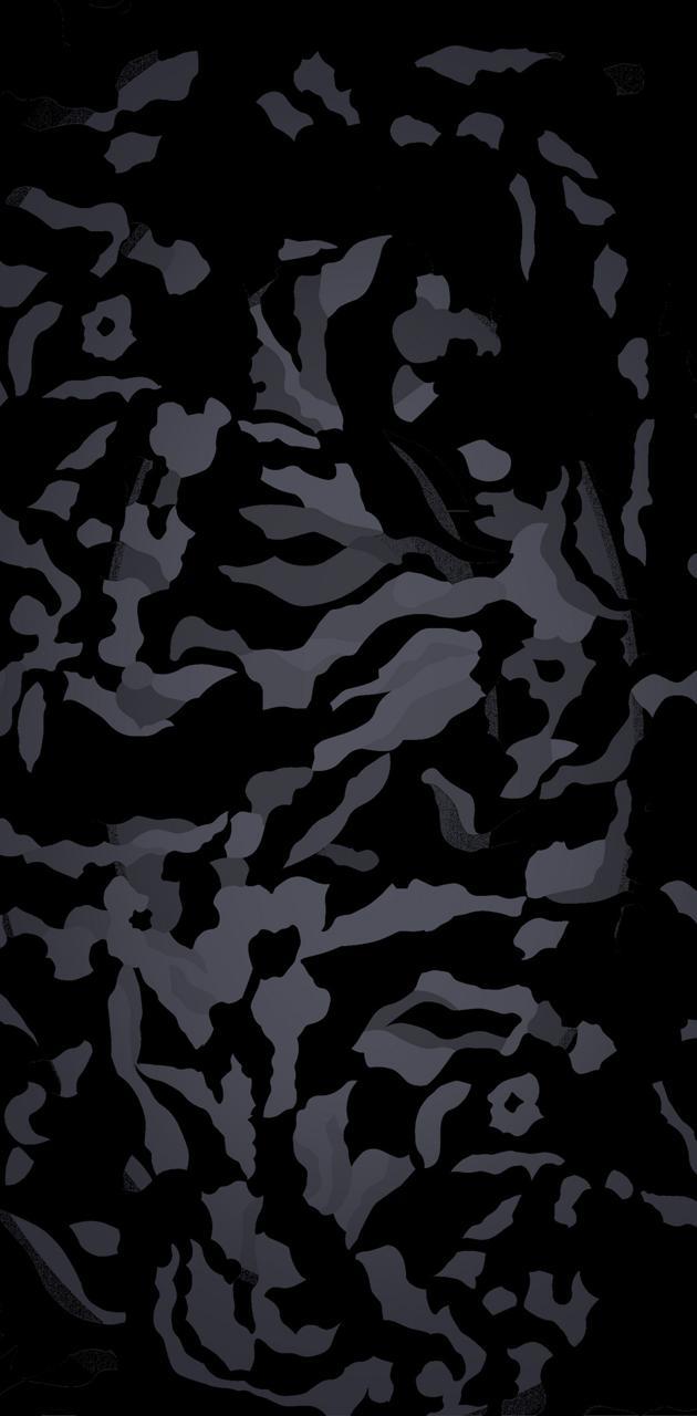 630x1280 Black camo wallpaper