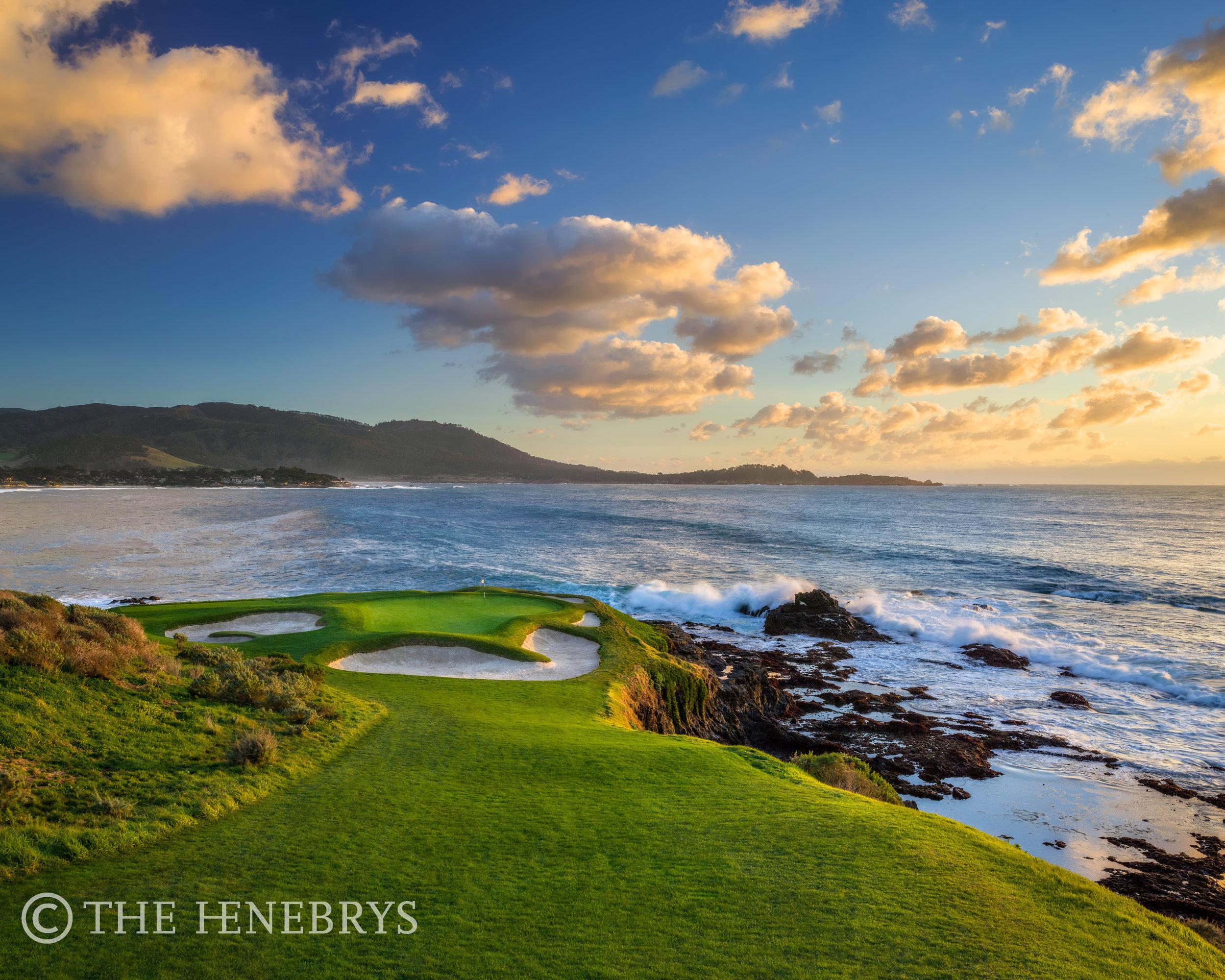 2500x2000 Pebble Beach Golf Links® Hole 7 “Evening Glow”