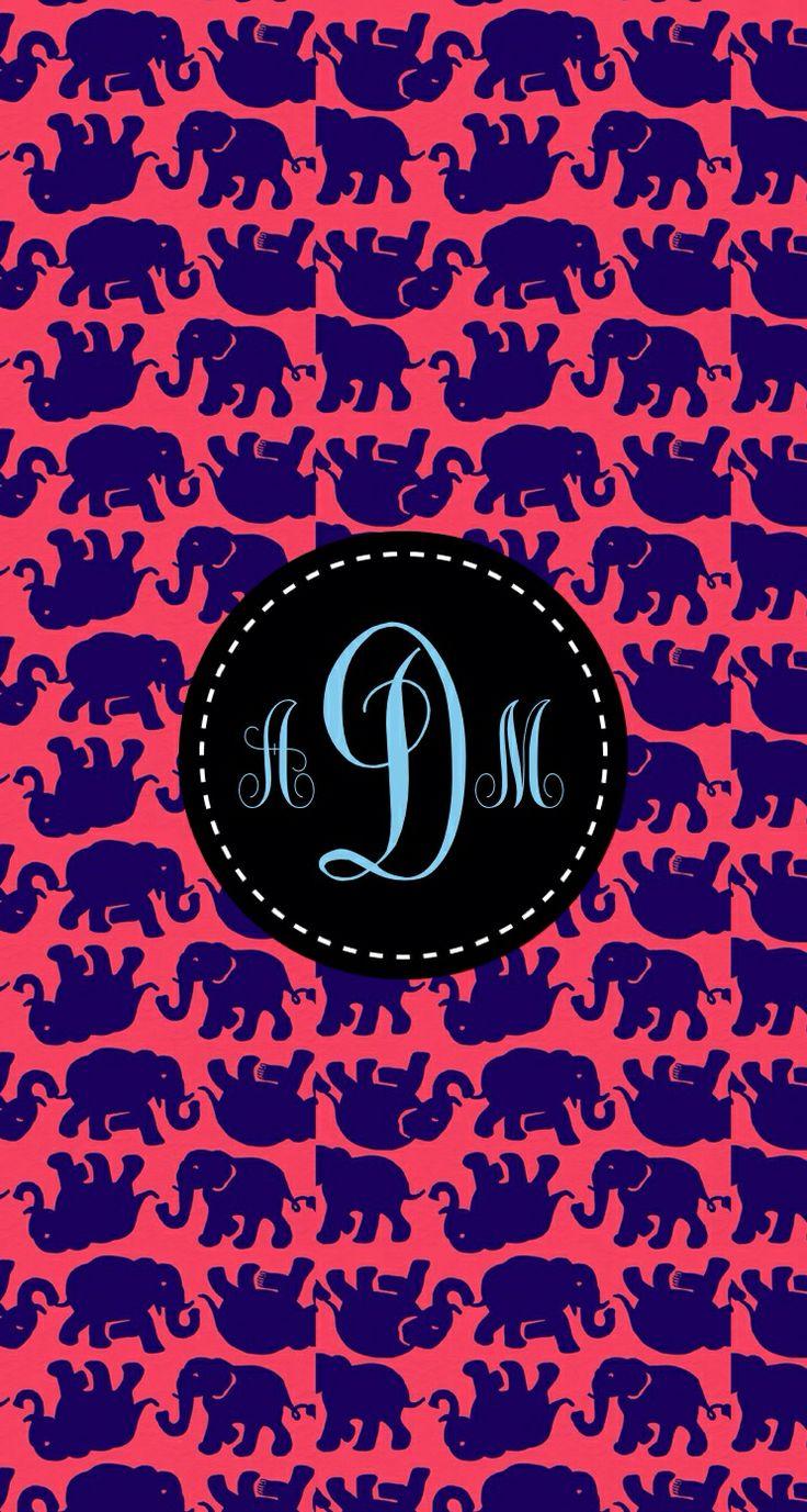 736x1377 monogram wallpaper, pattern, orange, font, electric blue, design