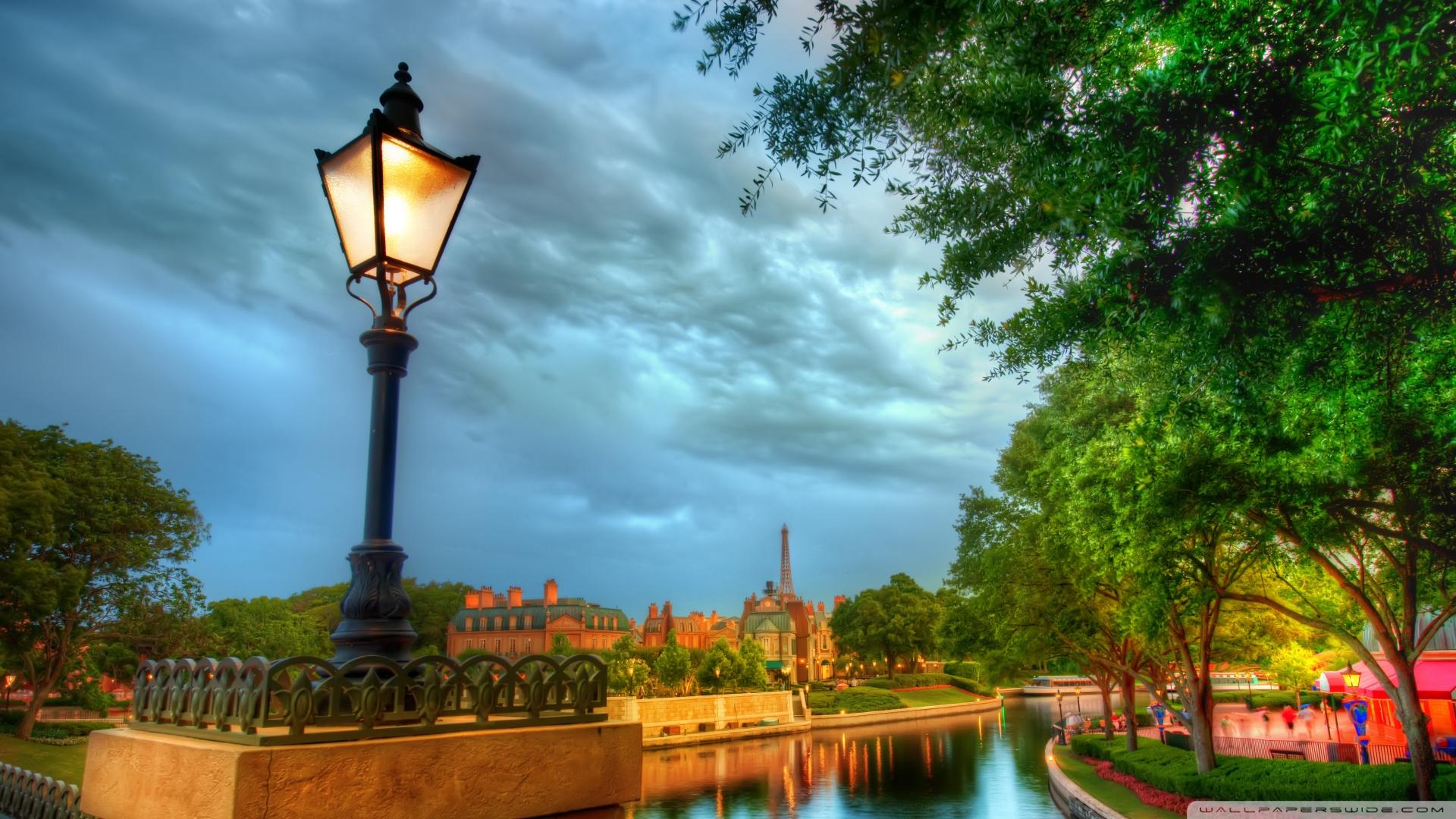 1920x1080 The French Quarter Of Disney Ultra HD Desktop Background Wallpaper for 4K UHD TV : Tablet