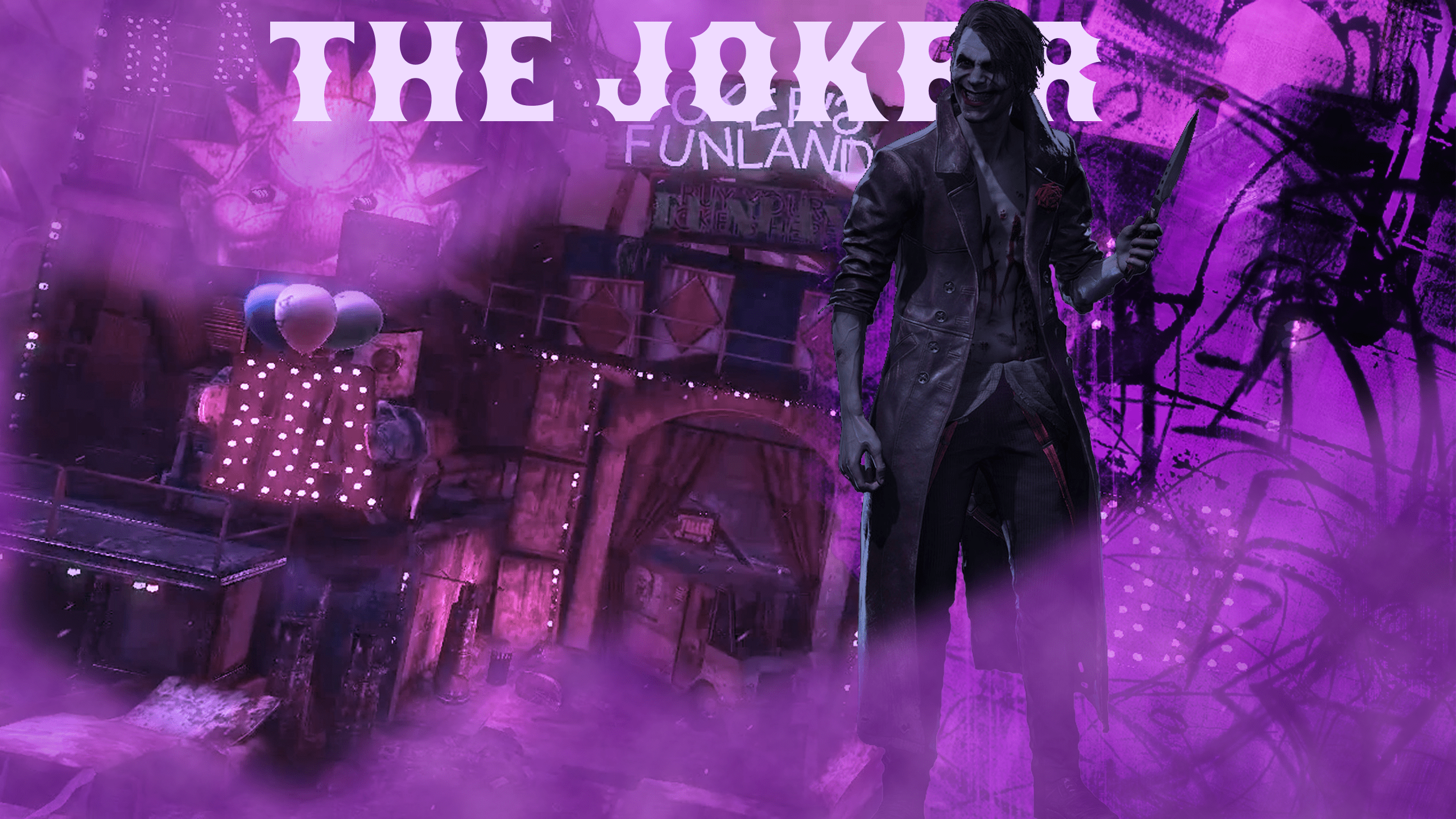 2560x1440 Here's a Joker wallpaper that I made!: INJUSTICE