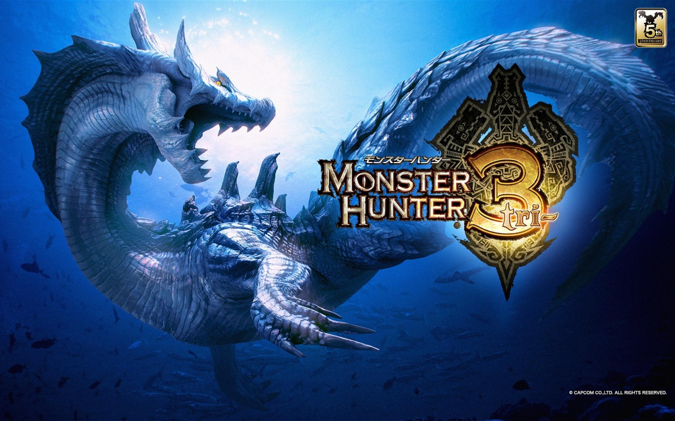 2560x1600 Lagiacrus Monster Hunter Monster Hunter Wallpaper:2560x1600