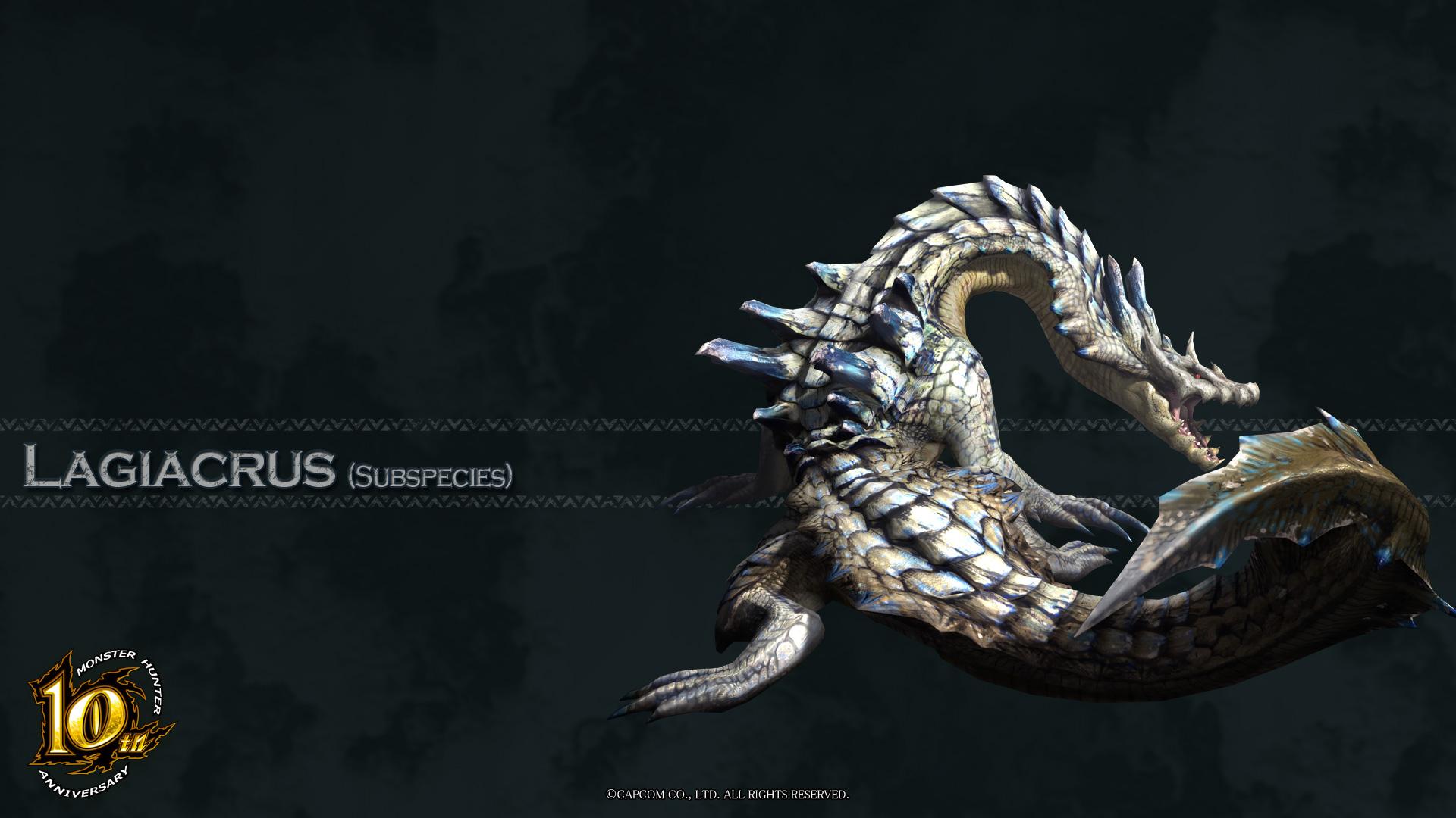 1920x1080 Free download MH 10th Anniversary Ivory Lagiacrus Wallpaper 001jpg The Monster [1920x1080] for your Desktop, Mobile & Tablet. Explore Monster Hunter 10th Anniversary Wallpaper. Cool Monster Wallpaper, Monster Hunter