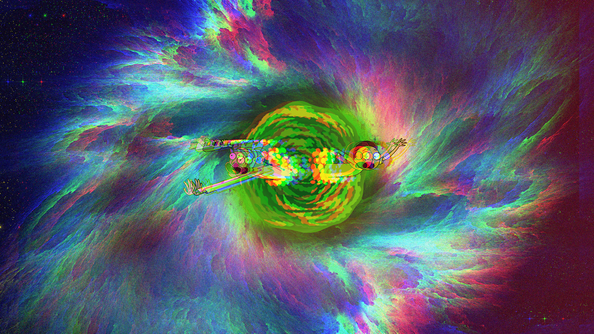 1920x1080 Rick and Morty Wallpaper Free Rick and Morty Background 2021. Rick and morty, Rick and morty poster, Trippy picture