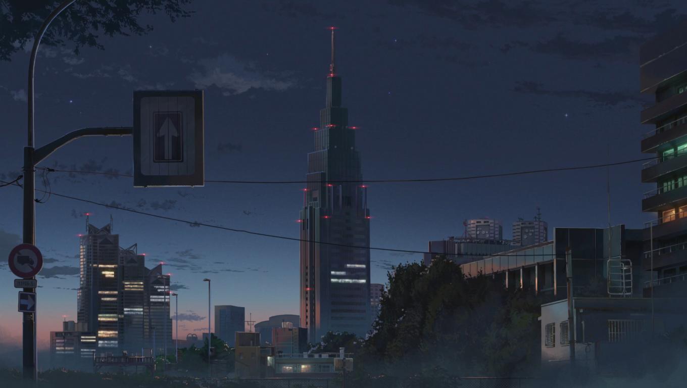 1360x768 Kimi No Na Wa Anime City Desktop Laptop HD Wallpaper, HD Anime 4K Wallpaper, Image, Photo and Background