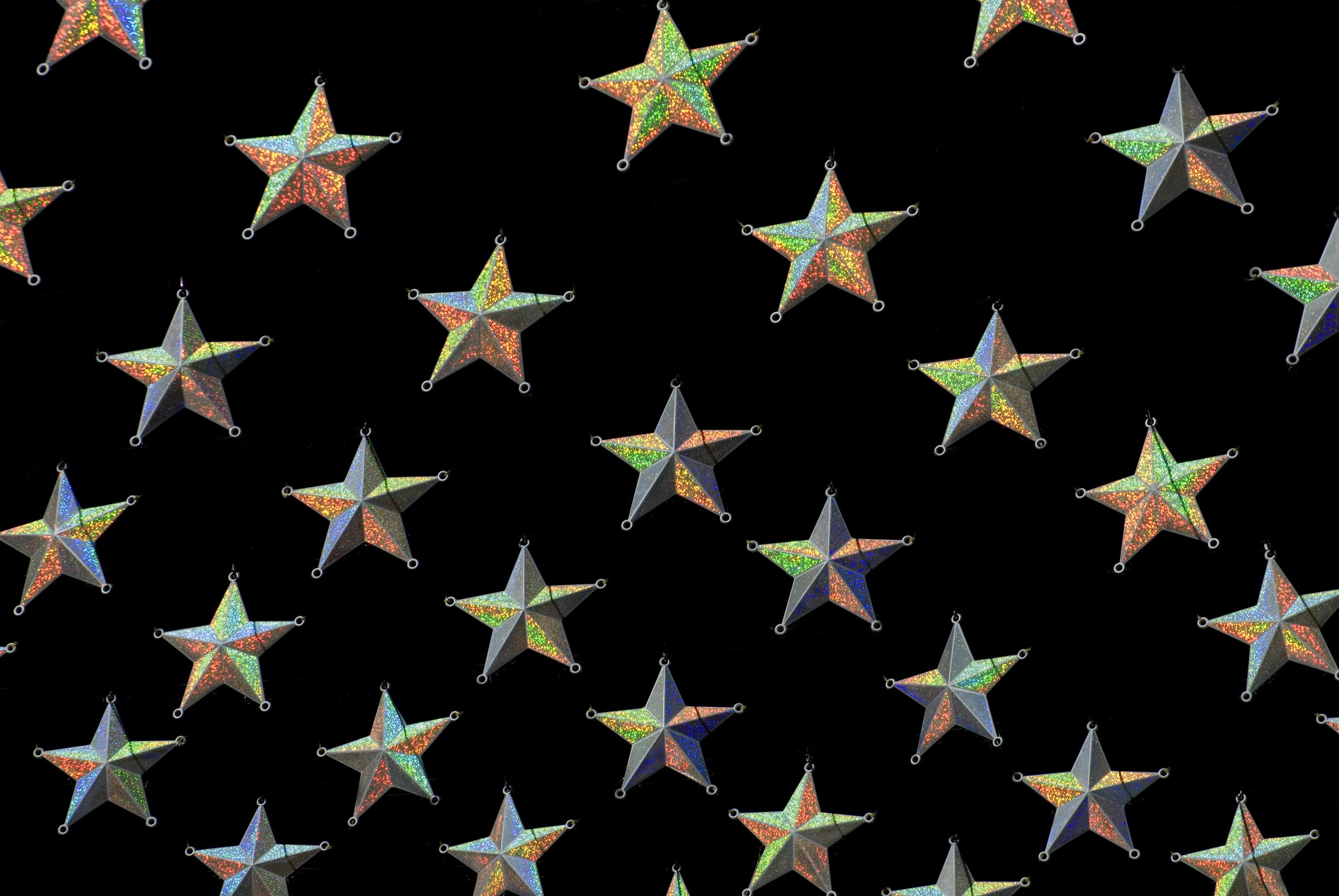 3000x2008 Photo of Gold star Christmas background. Free christmas image