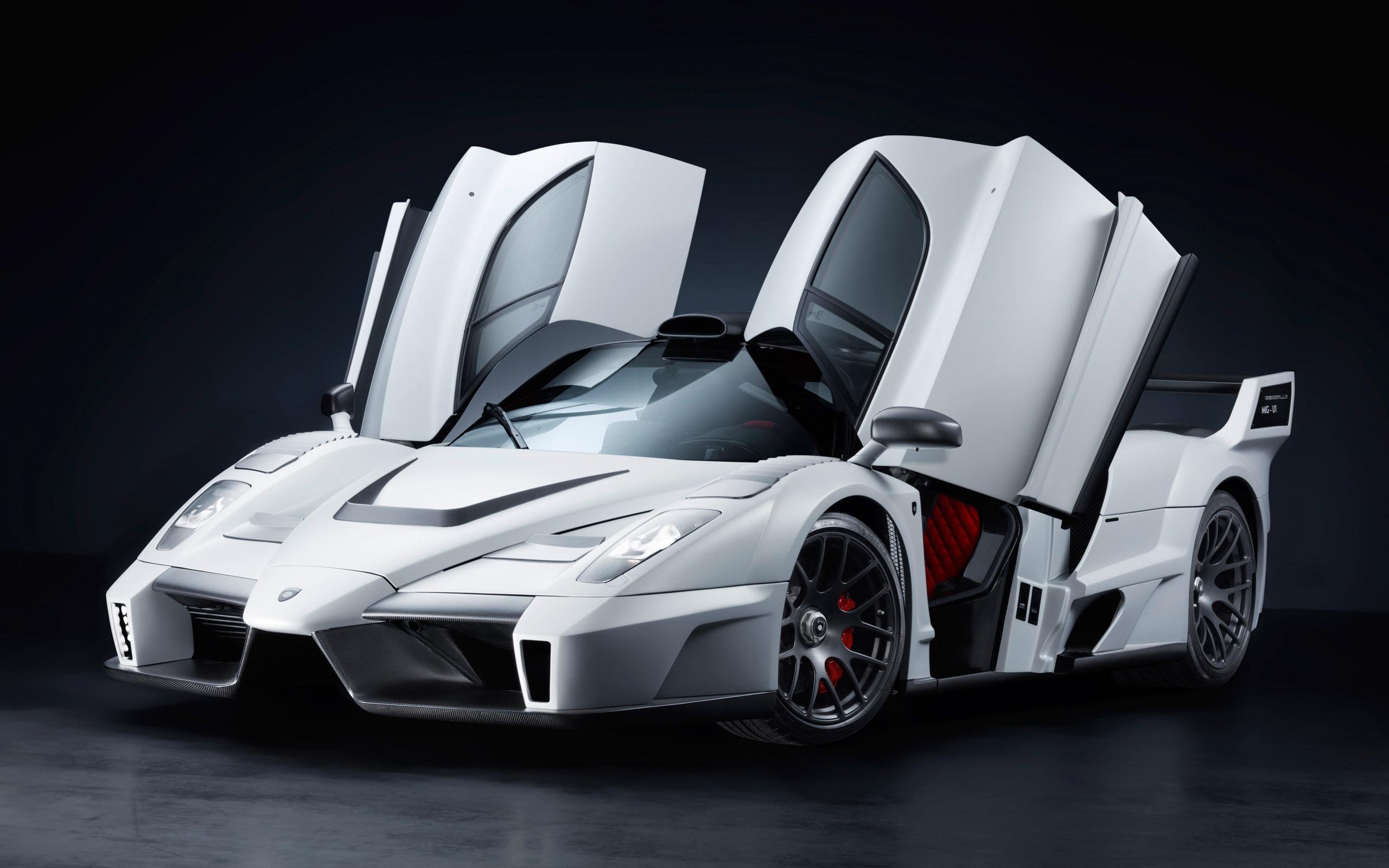 2560x1600 White Ferrari Enzo wallpaper and image, picture, photo