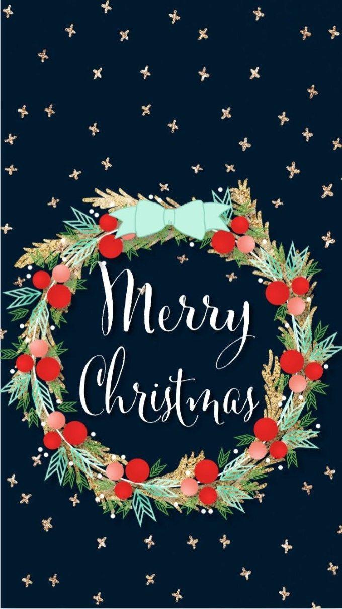 680x1209 Minimalist Christmas Wallpaper