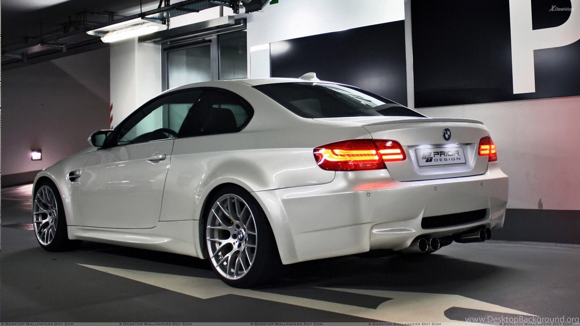 1920x1080 Back Light On BMW E92 N E93 M3 Style Wide Body Kit Prior Design. Desktop Background