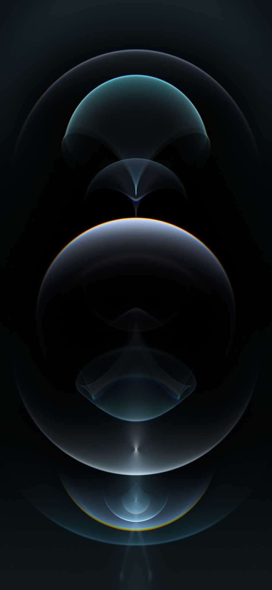 887x1920 4K Dark Wallpaper