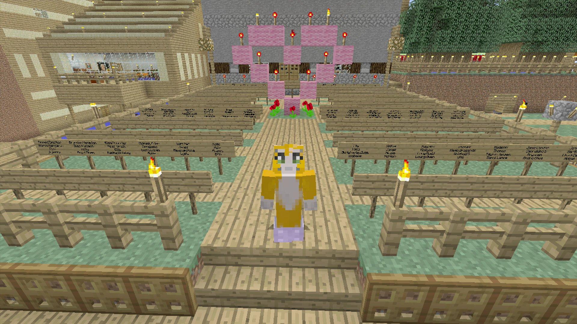 1920x1080 Stampy Cat love garden is no longer a laggy mess! Thank you for optimising the signs. :)