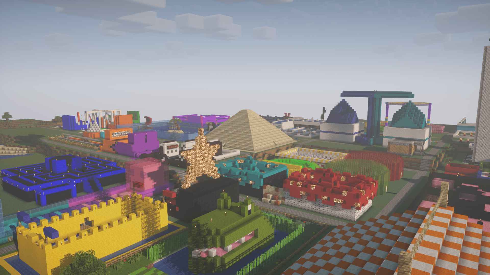 1920x1080 Stampy's Lovely World with Nostalgia Shaders!: Minecraft