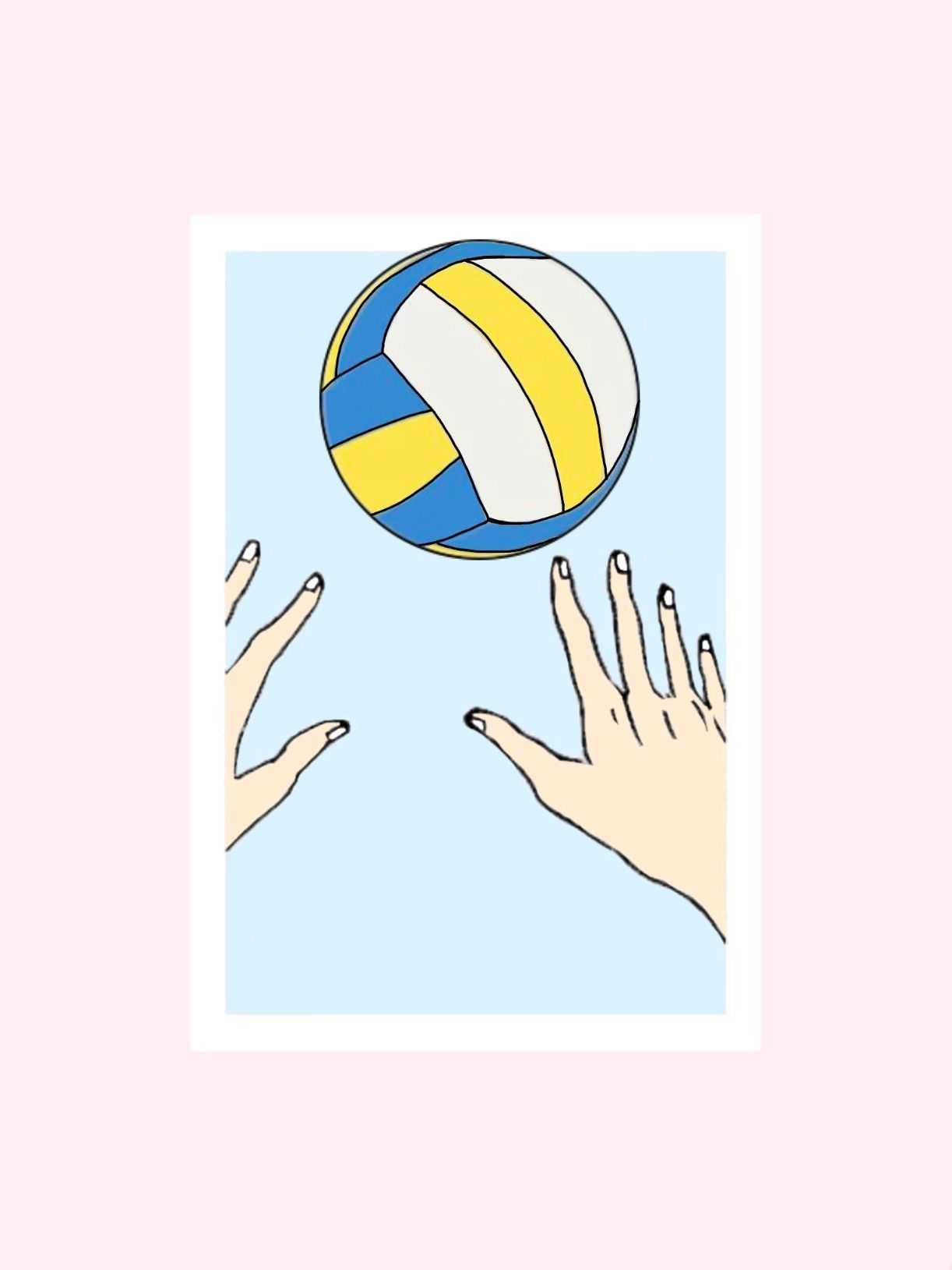 1222x1629 HD Volleyball Wallpaper