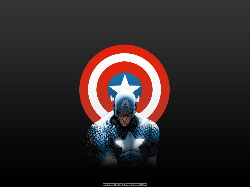 1024x768 Captain America Comic Wallpaper