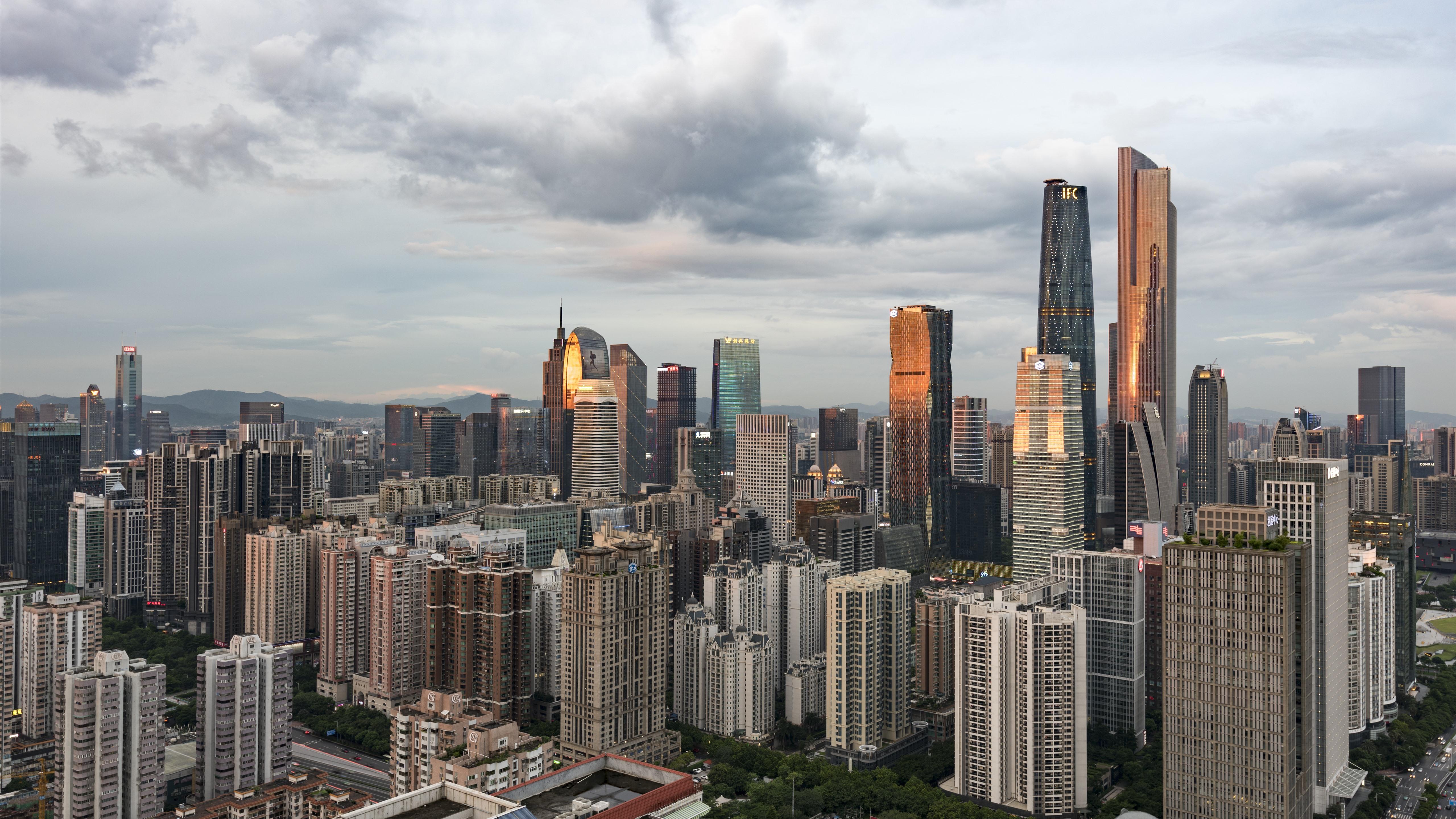 5120x2880 Wallpaper Guangzhou, China, skyscraper, cityscape 5120x2880 UHD 5K Picture, Image