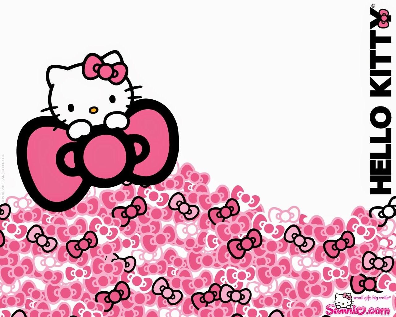 1280x1024 Pink Hello Kitty Wallpaper Desktop Background