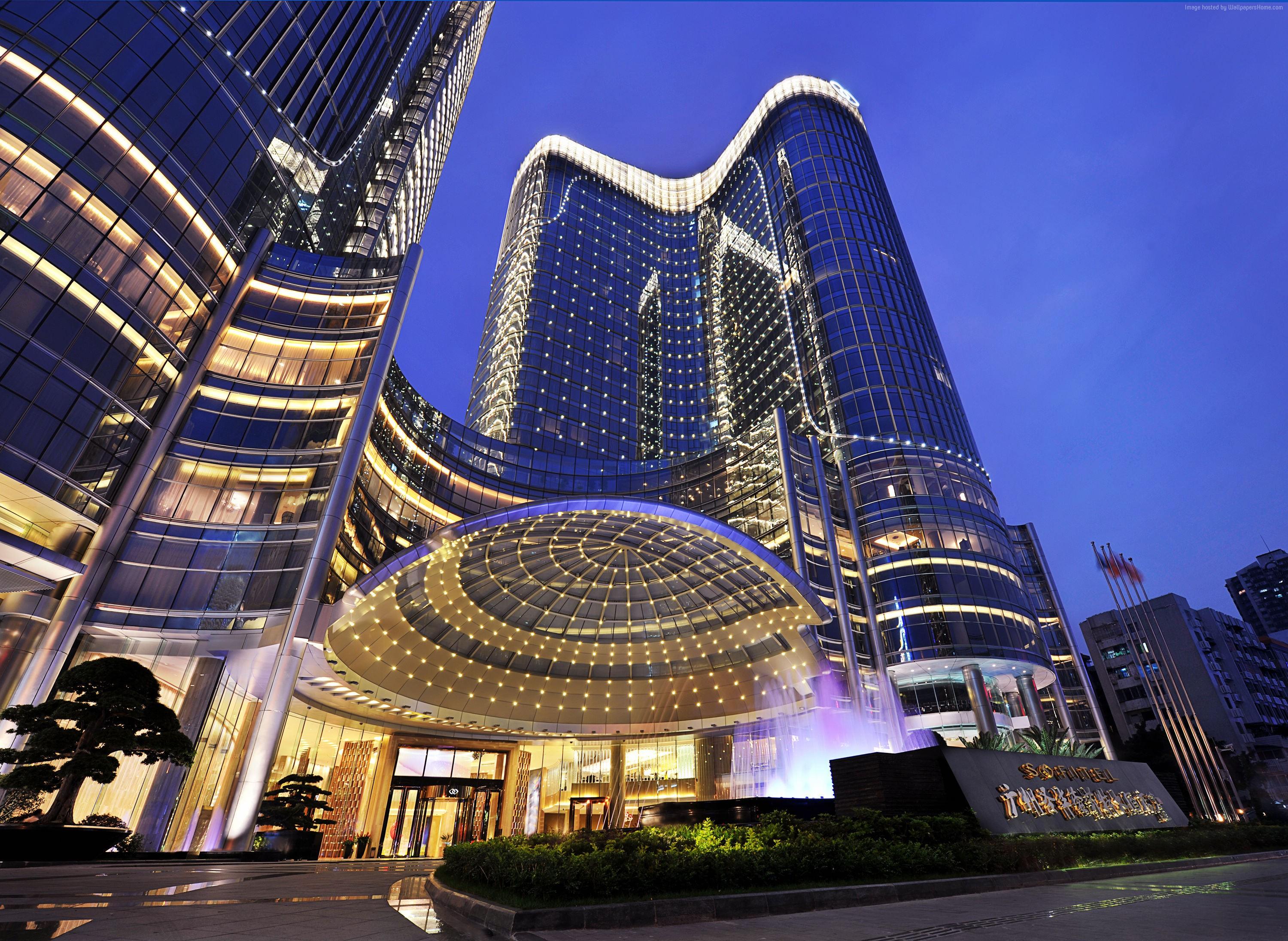 3000x2191 #travel, #China, #Sofitel Hotel, #Guangzhou, #resort, #tourism, #Best hotels, #booking, #vacation. Mocah HD Wallpaper