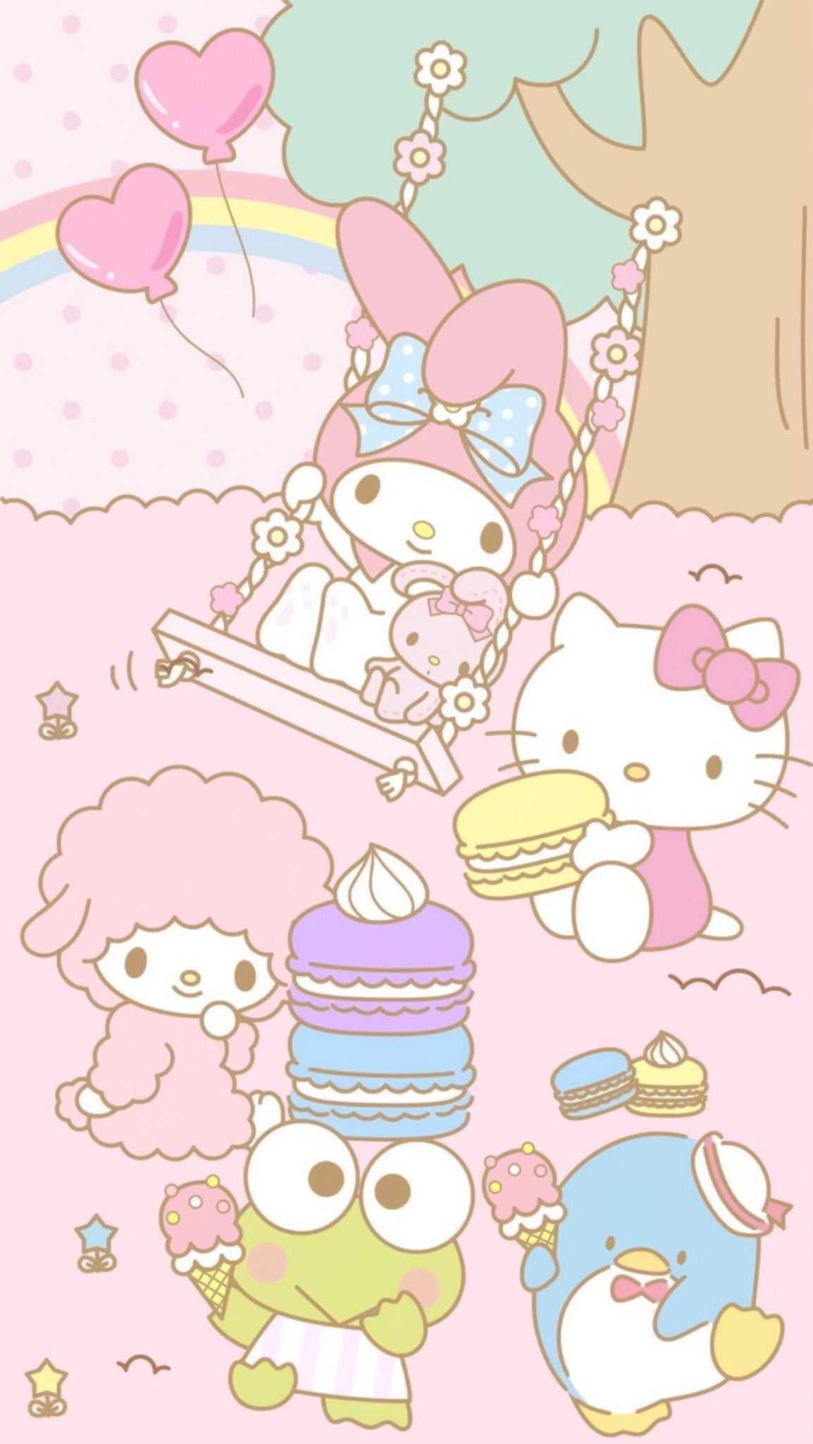 1154x2048 Sanrio Wallpaper