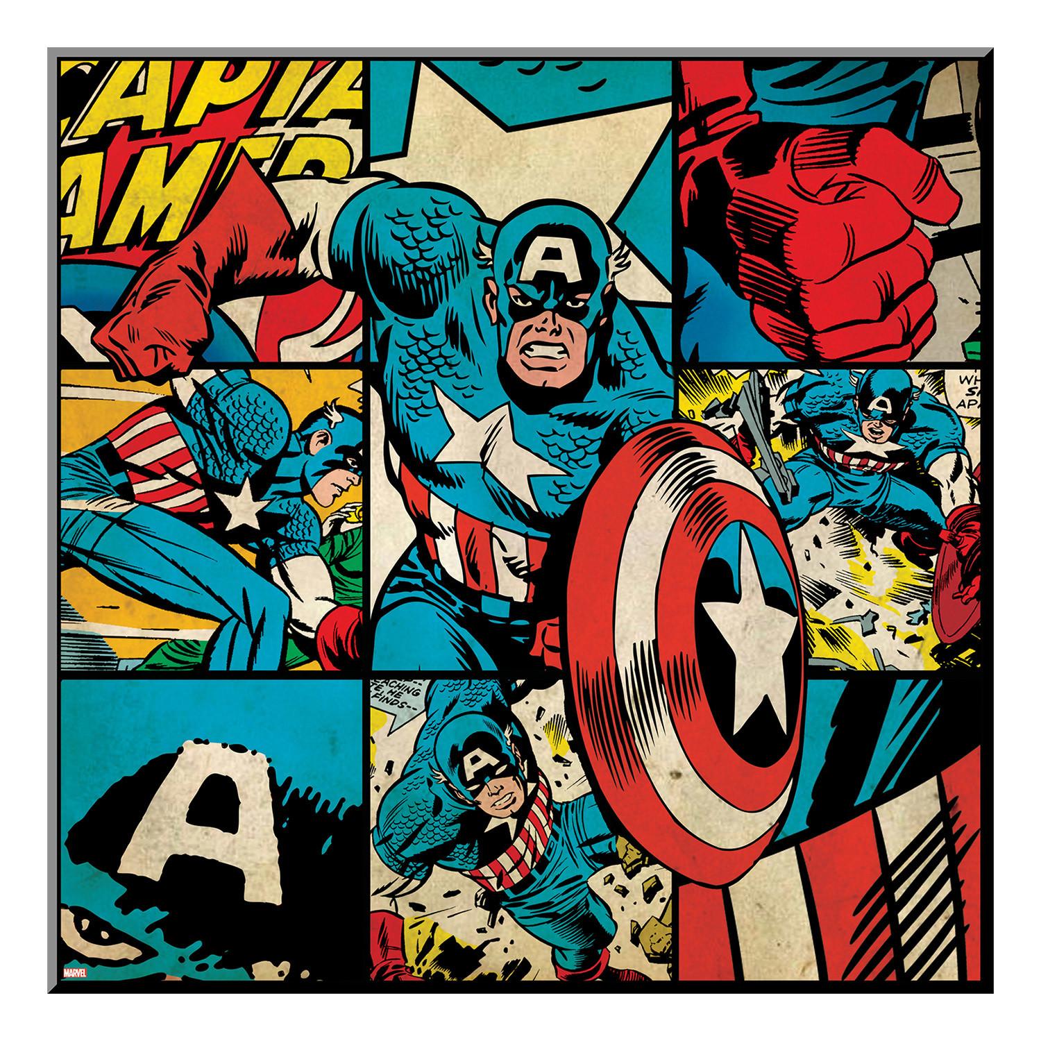 Retro Captain America Wallpapers - Top Free Retro Captain America ...