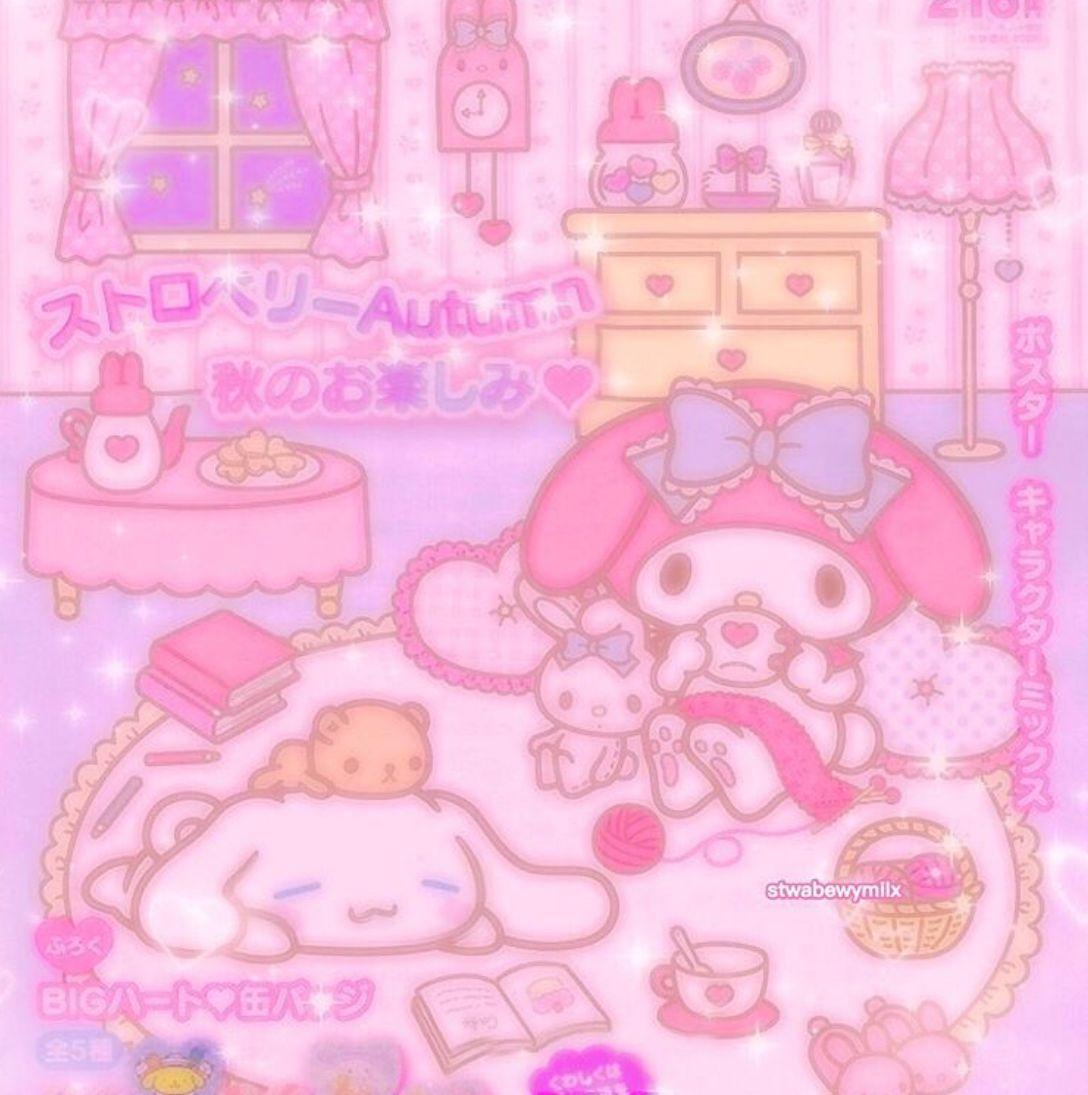 1088x1095 cr: on ig. Pink wallpaper kawaii, Hello kitty picture, Hello kitty characters