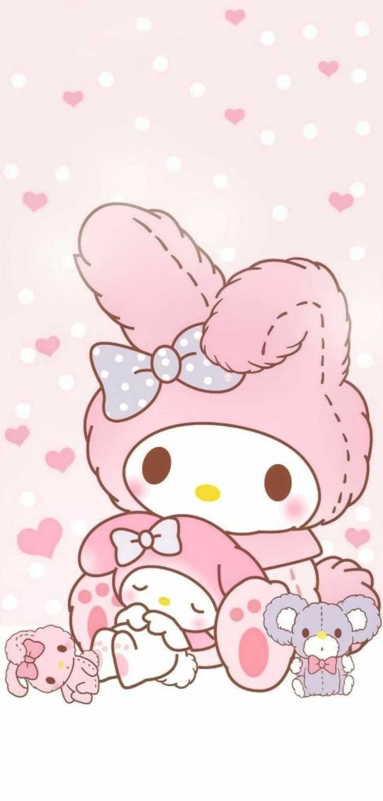 750x1569 Sanrio Wallpaper