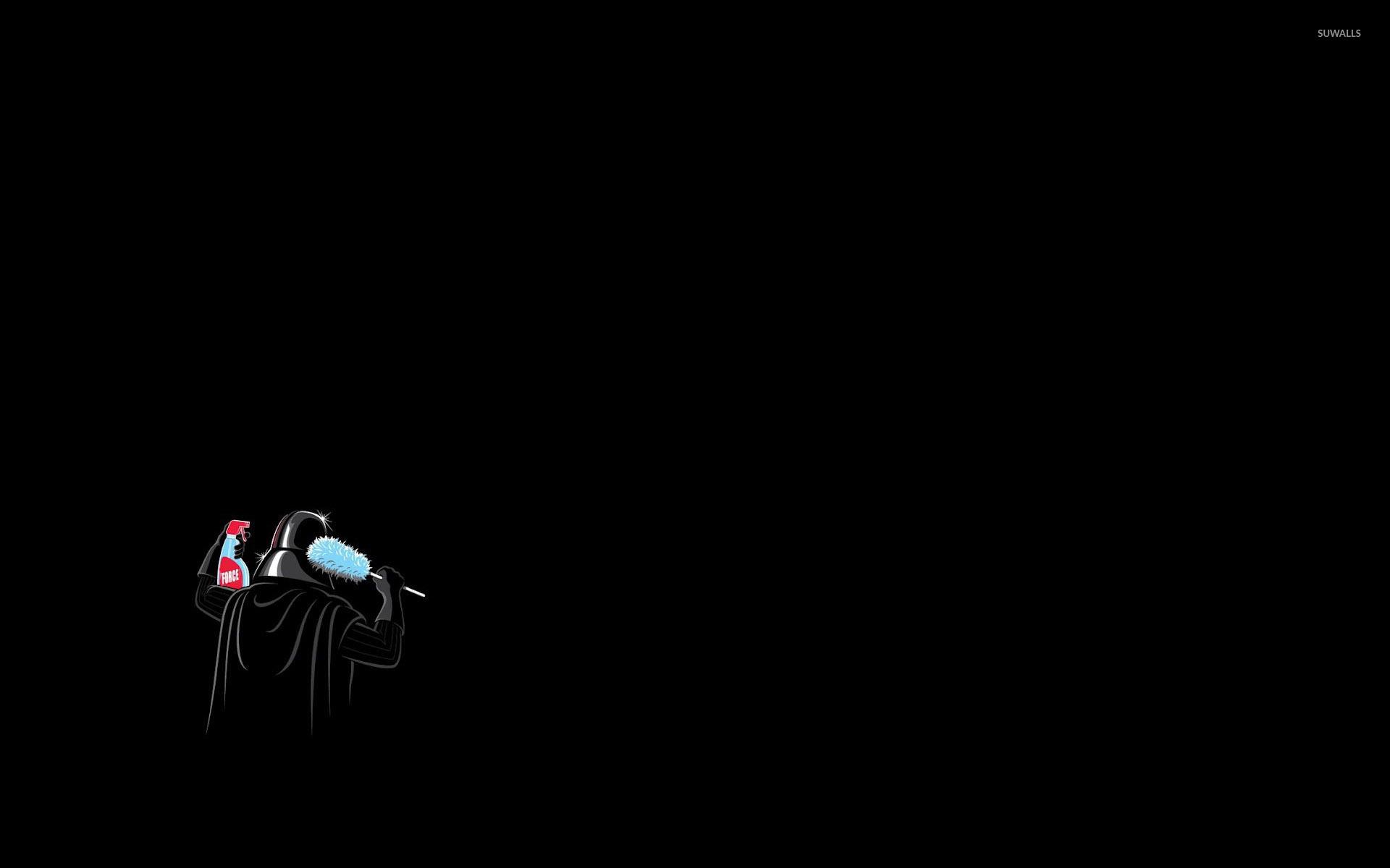 1920x1200 Darth Vader cleaning his helmet wallpaper wallpaper
