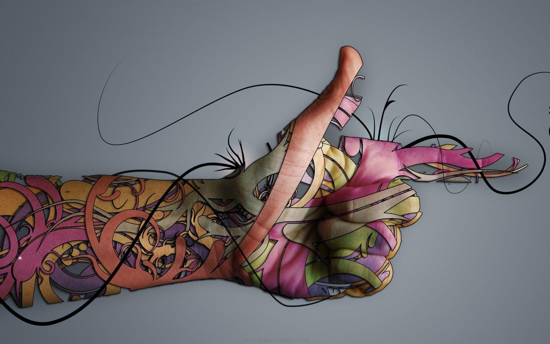 1920x1200 Tattoo Art Wallpaper