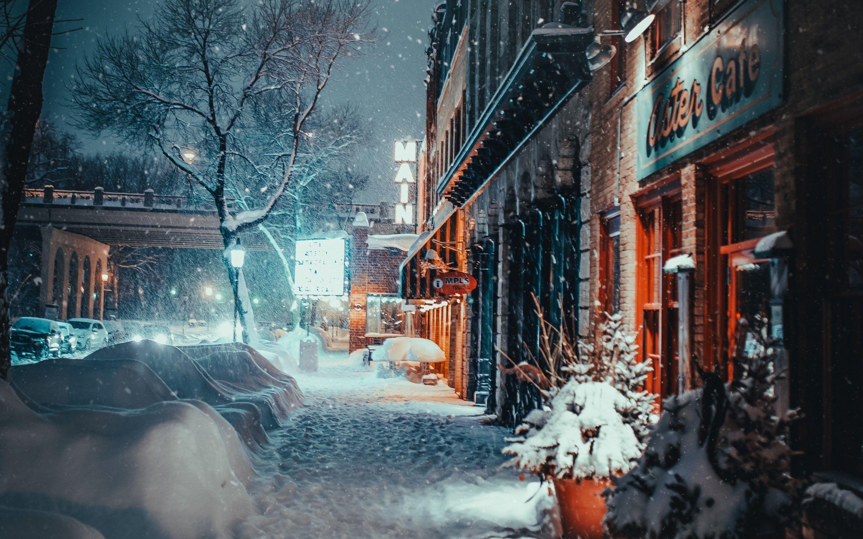 2880x1800 Scotland Winter Wallpaper