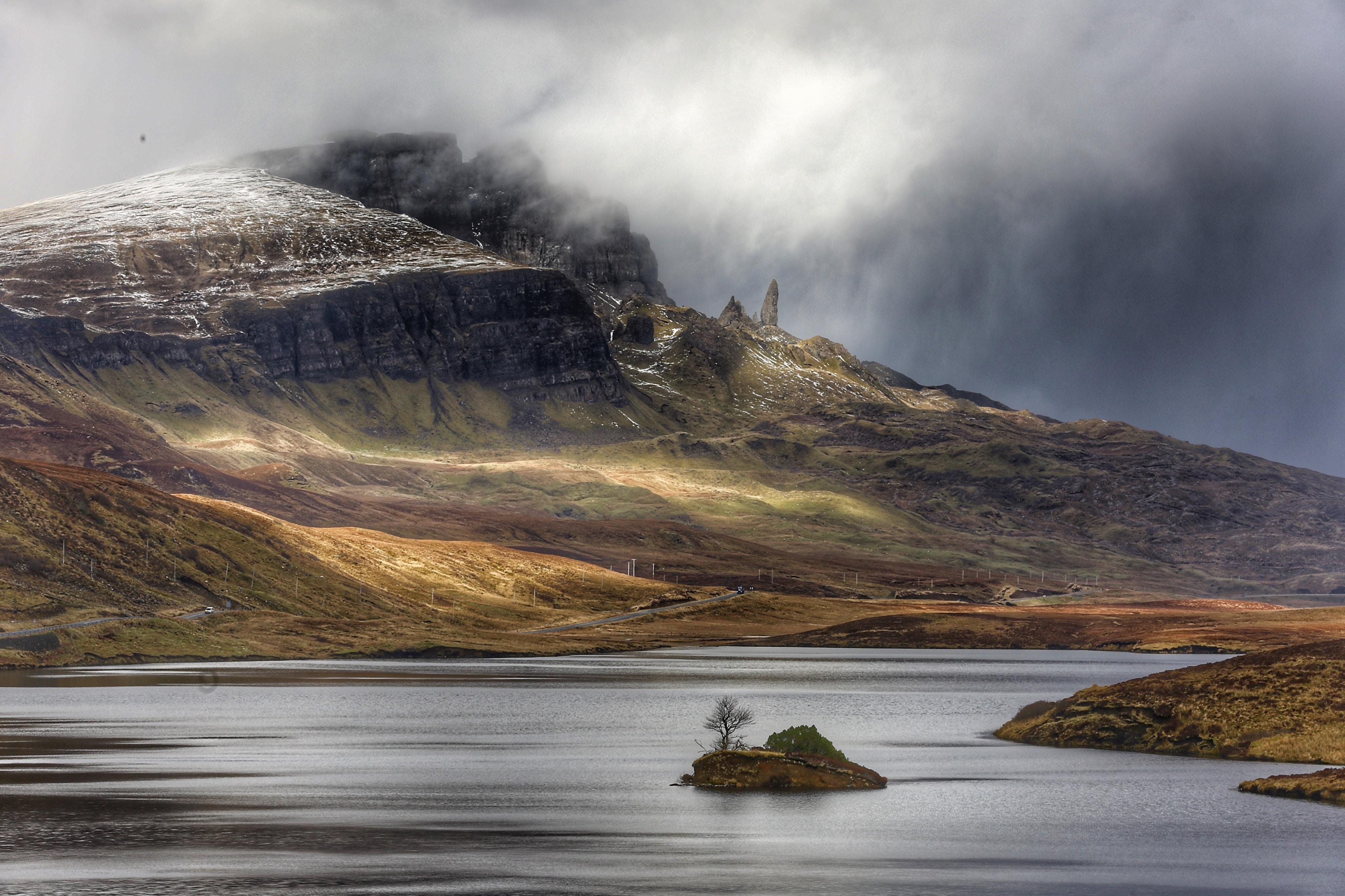 4096x2730 scottish highland HD wallpaper, Background