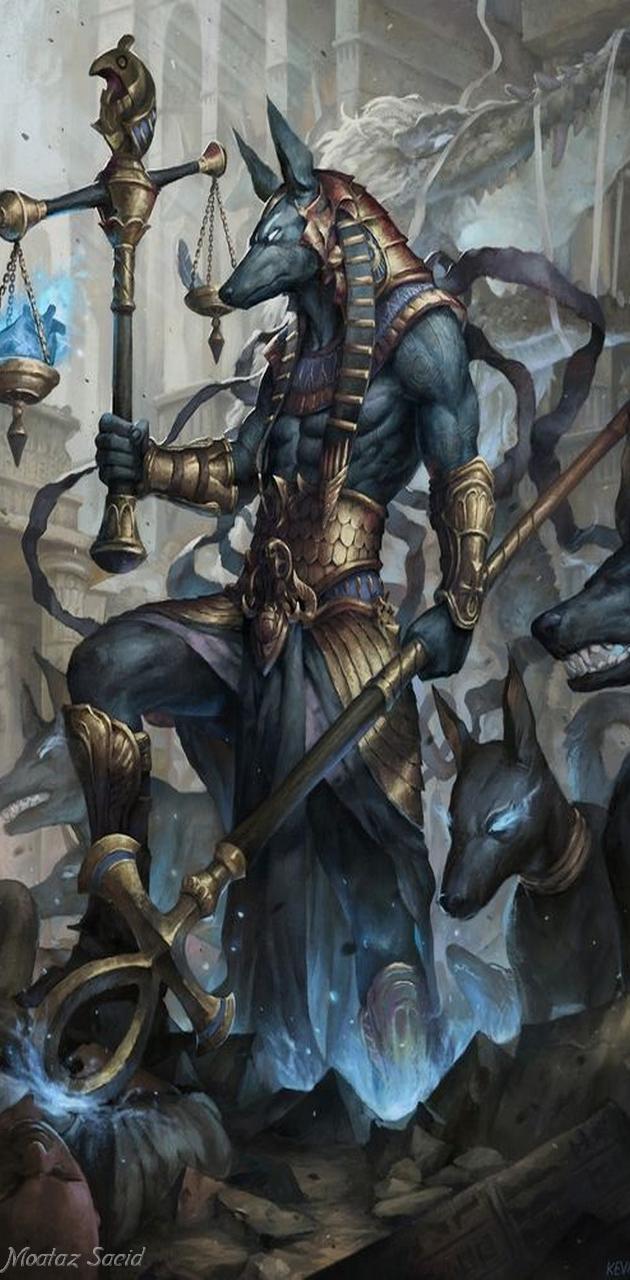 630x1280 Anubis wallpaper