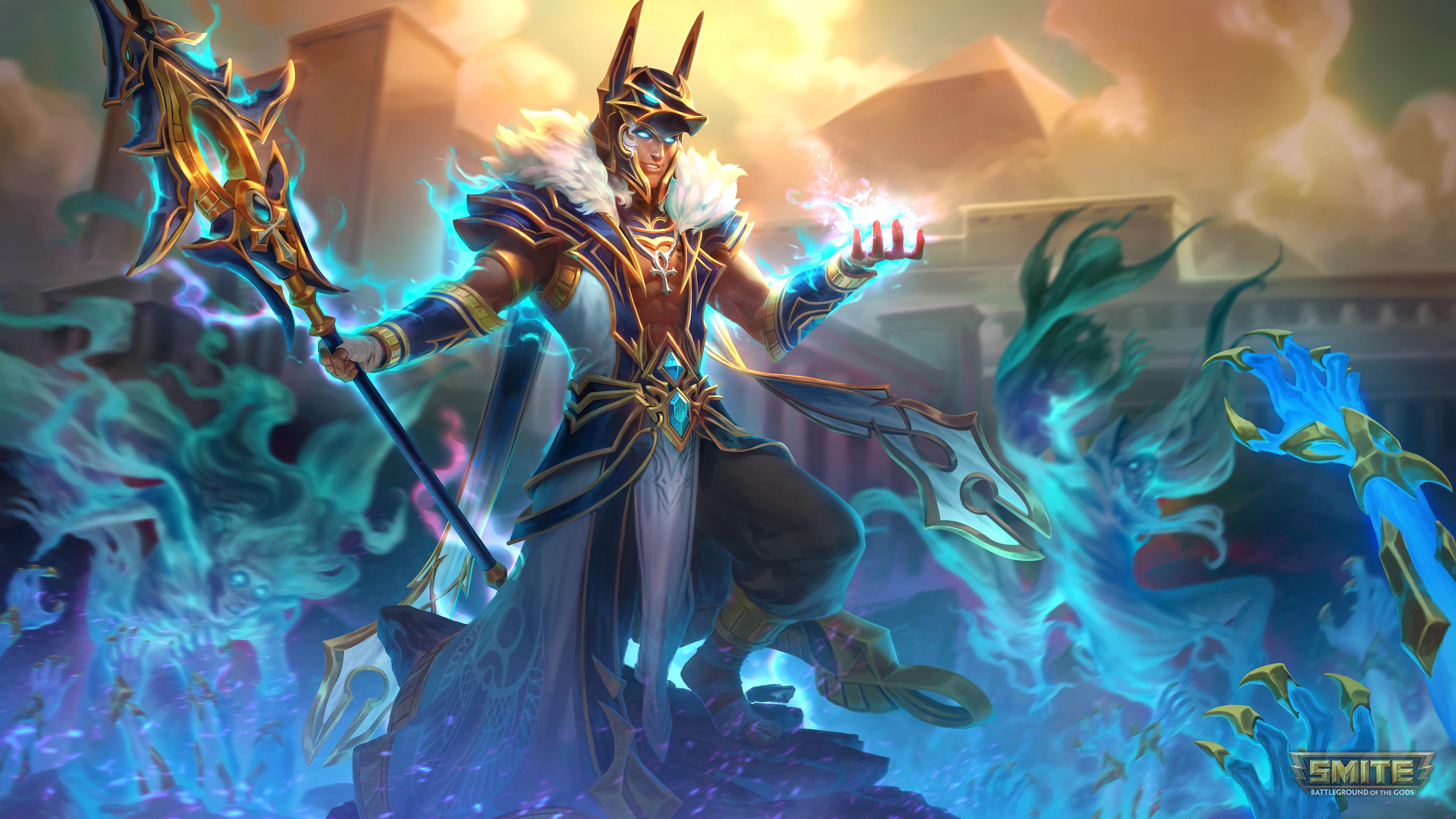 3840x2160 Grand Magus Anubis 4k Ultra HD Wallpaper