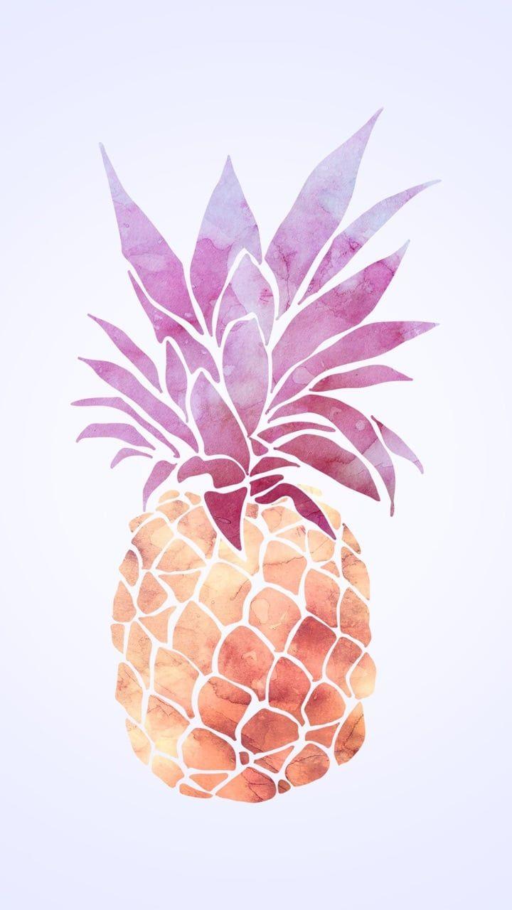 720x1280 Purple Pink Pineapple Wallpaper