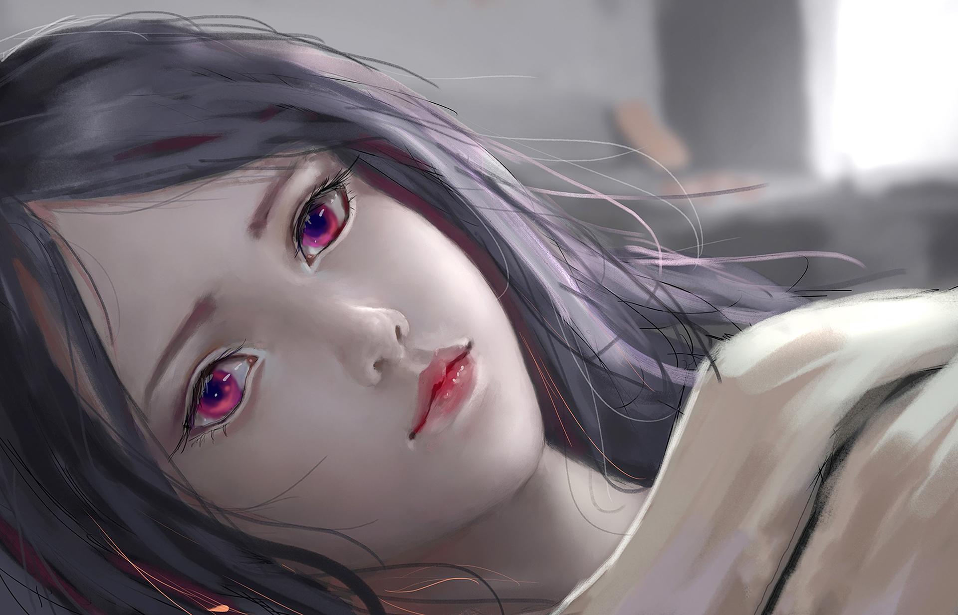 1920x1233 Sad Anime Girl Original Laptop Full HD 1080P HD 4k Wallpaper, Image, Background, Photo and Picture