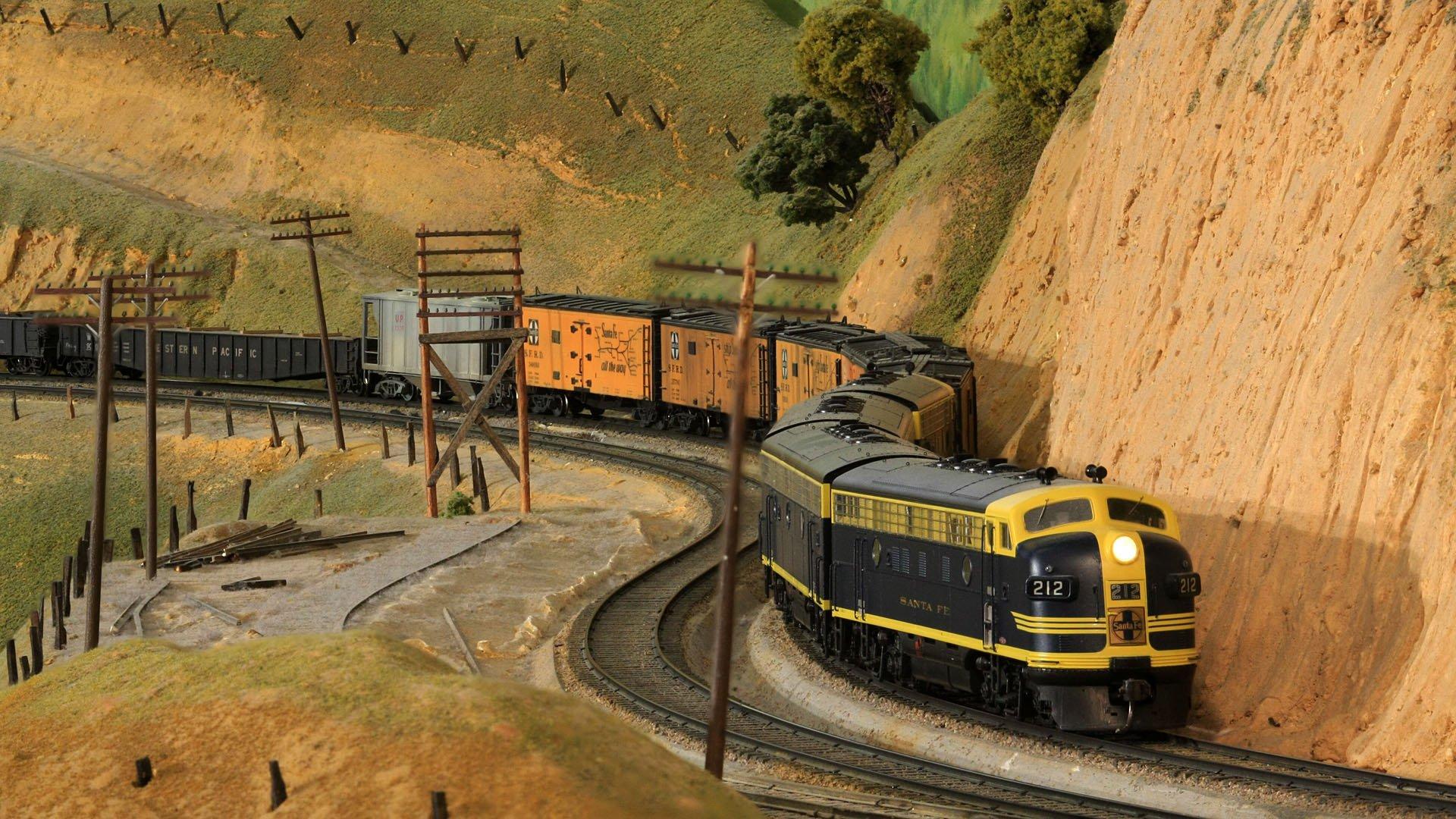 1920x1080 Wallpaper Models Train
