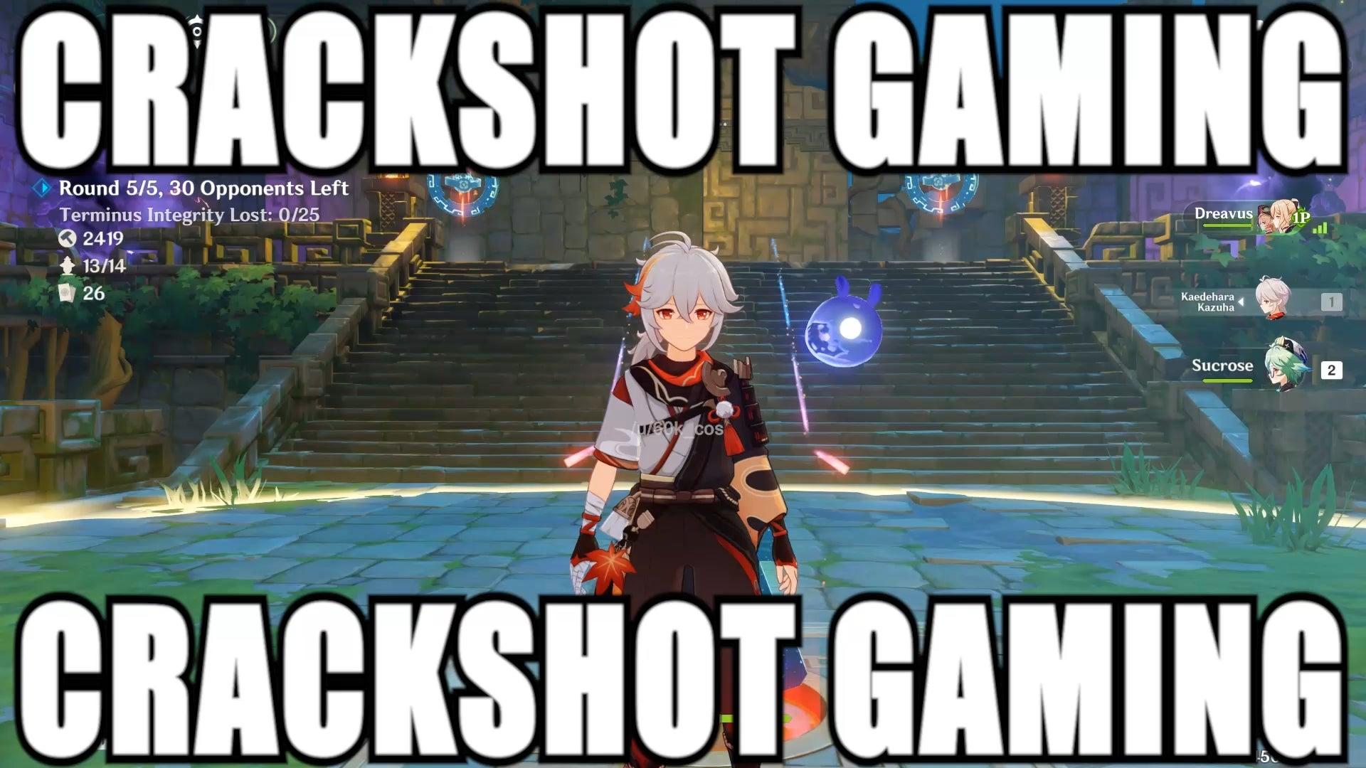 1920x1080 Crack Shot Gaming: Genshin_Memepact