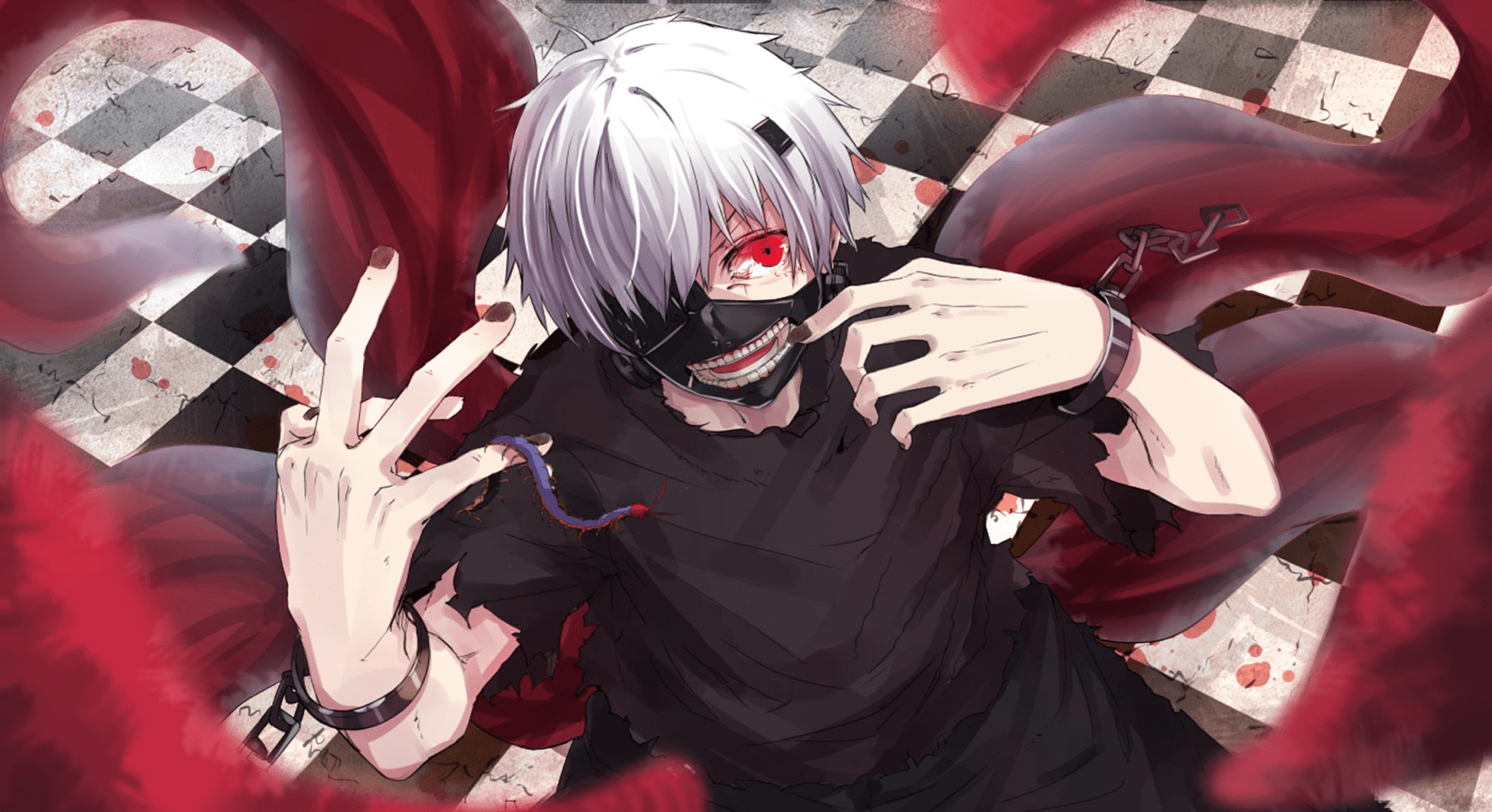 1920x1045 Kaneki Crack Knuckles Tokyo Ghoul 4K live wallpaper [DOWNLOAD FREE]