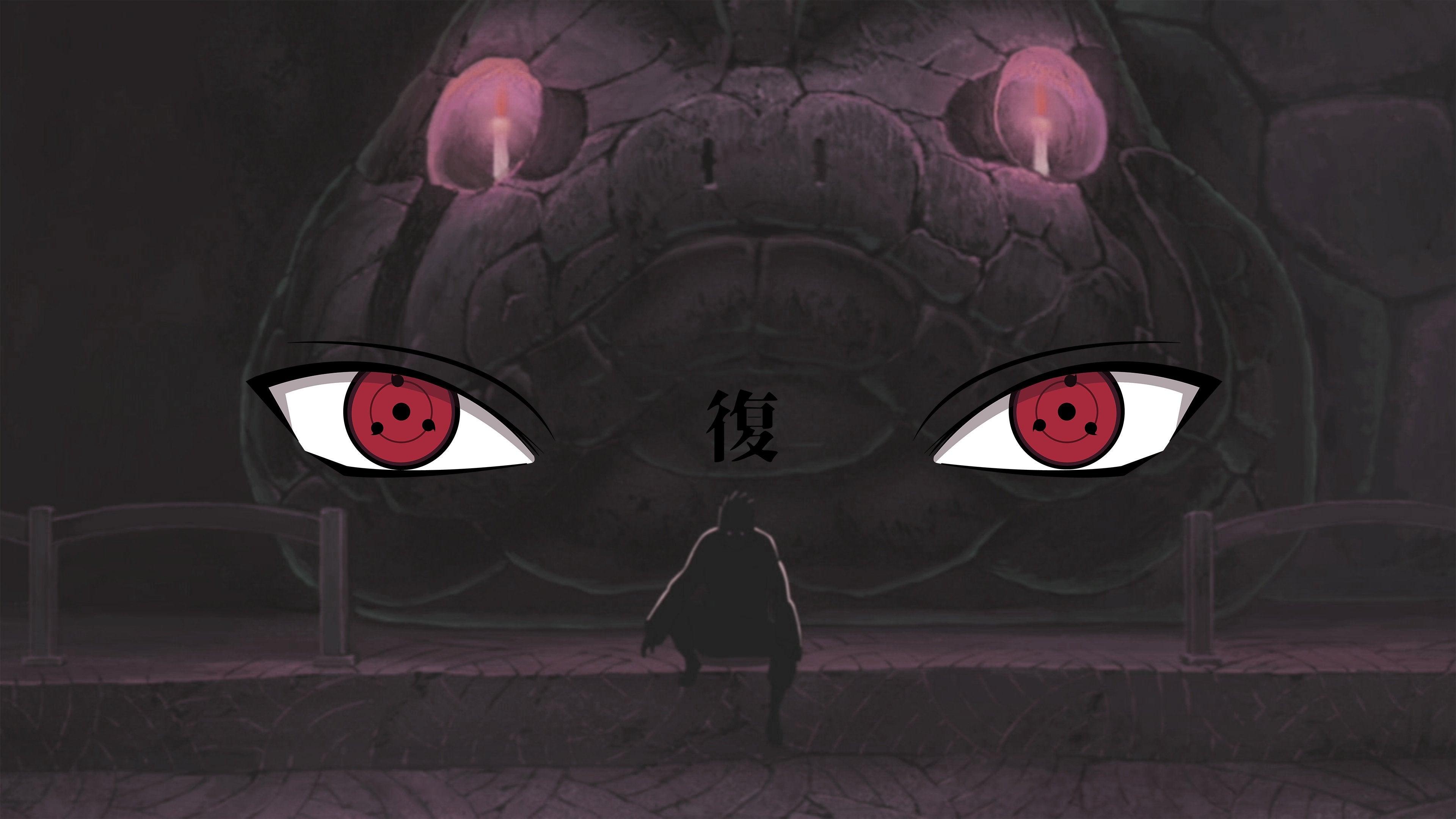 3840x2160 Since you guys liked the pain wallpaper I made some Sasuke 4k Wallpaper!: Naruto